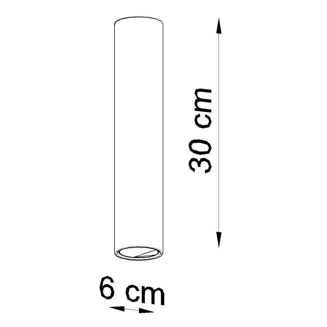 Deckenleuchte "Lagos 30" – Deckenlampen in Weiß | Dexity Lichtdesign