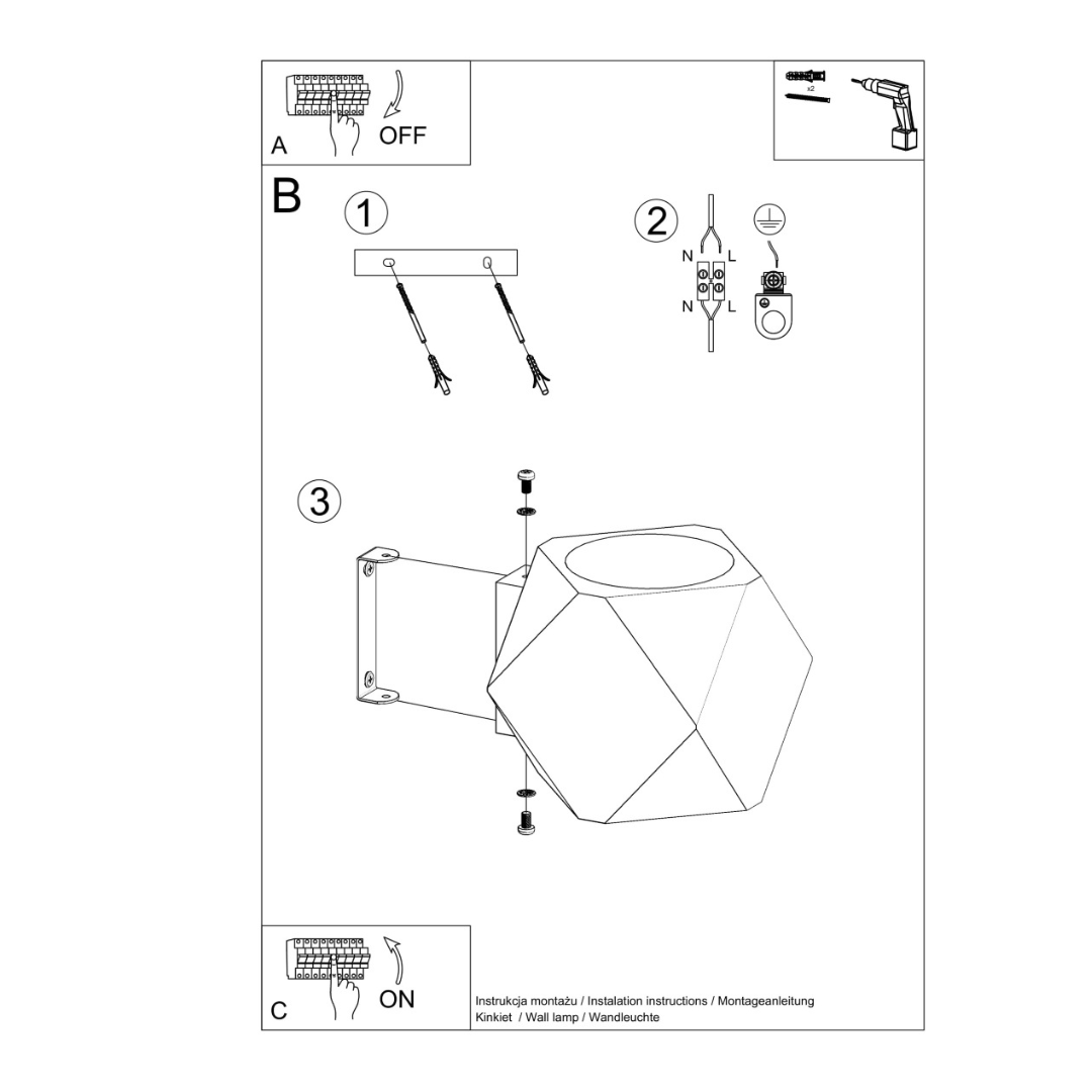 Naturholz - Wandleuchte "Woody" – Wandlampen in Naturholz | Dexity Lichtdesign