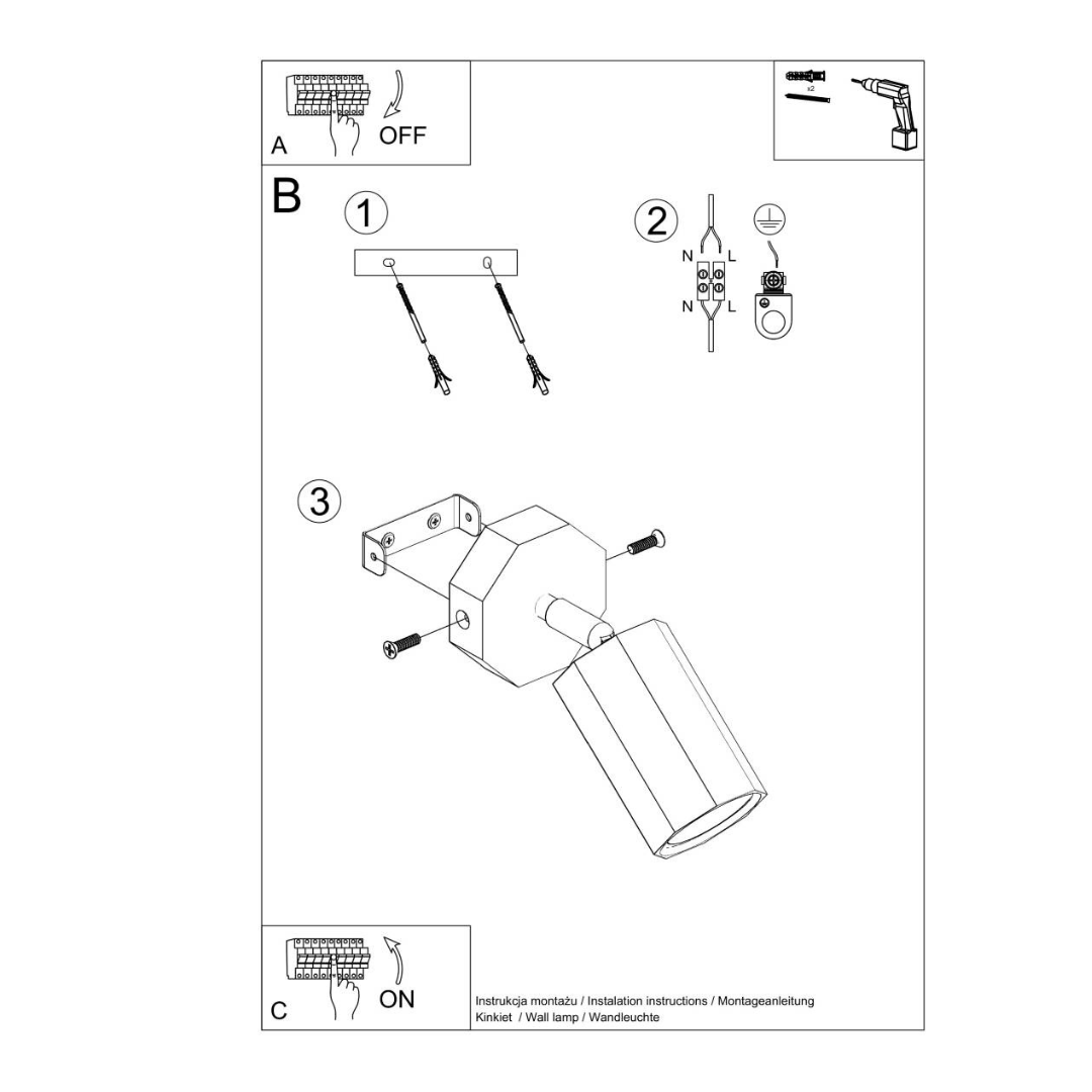 Wandleuchte "Zeke" – Wandlampen in Naturholz | Dexity Lichtdesign
