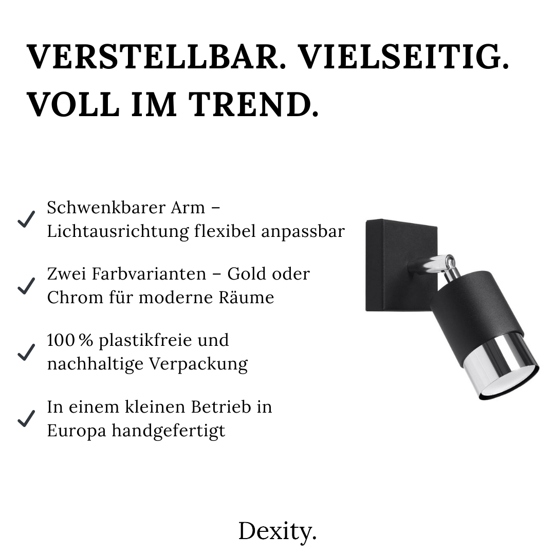 Wandleuchte "Nero"