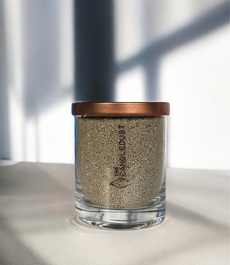 Unparfümierte Kerze „160“ - Olive Grün – in Grün | Dexity Lichtdesign