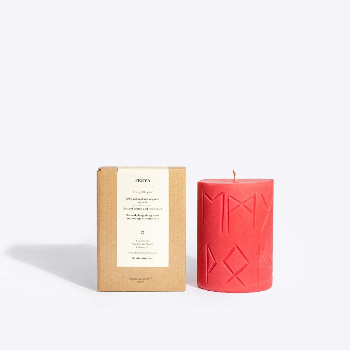 Duftkerze „Freya“ – in Pink | Dexity Lichtdesign