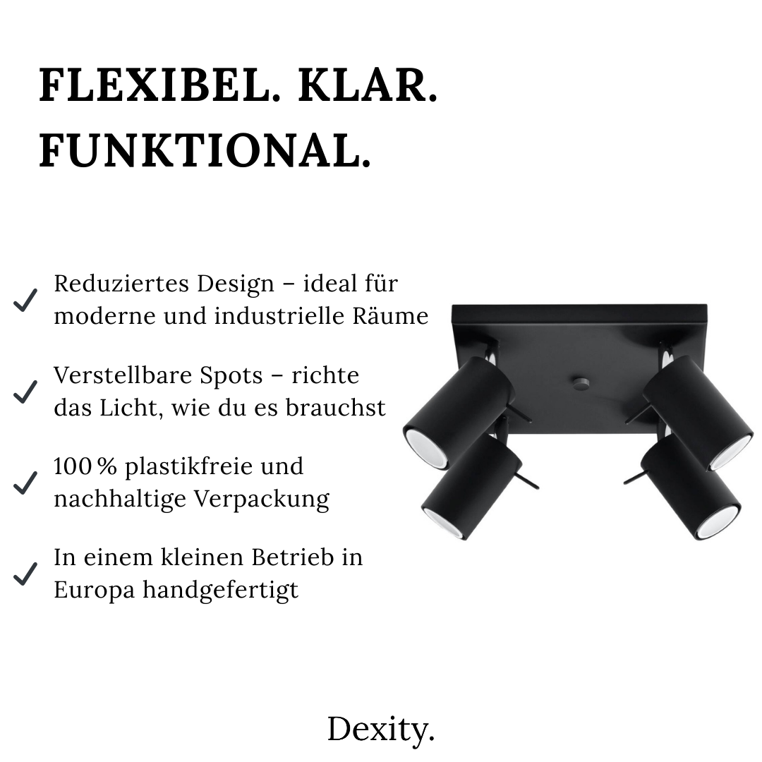 Deckenleuchte "Ring 4"