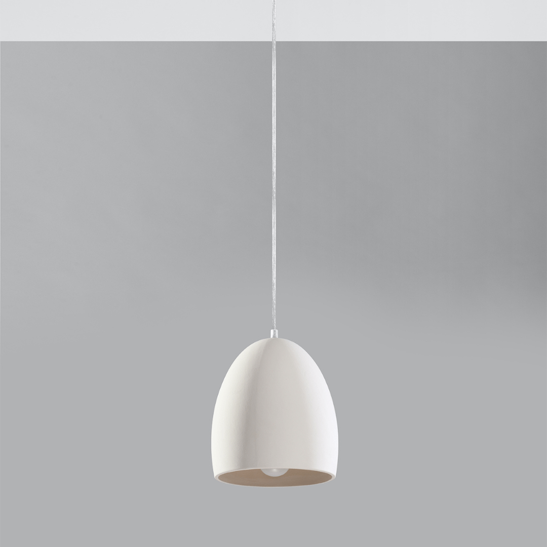 Keramik - Pendelleuchte „Flawiusz“ – Pendelleuchten in Weiß | Dexity Lichtdesign