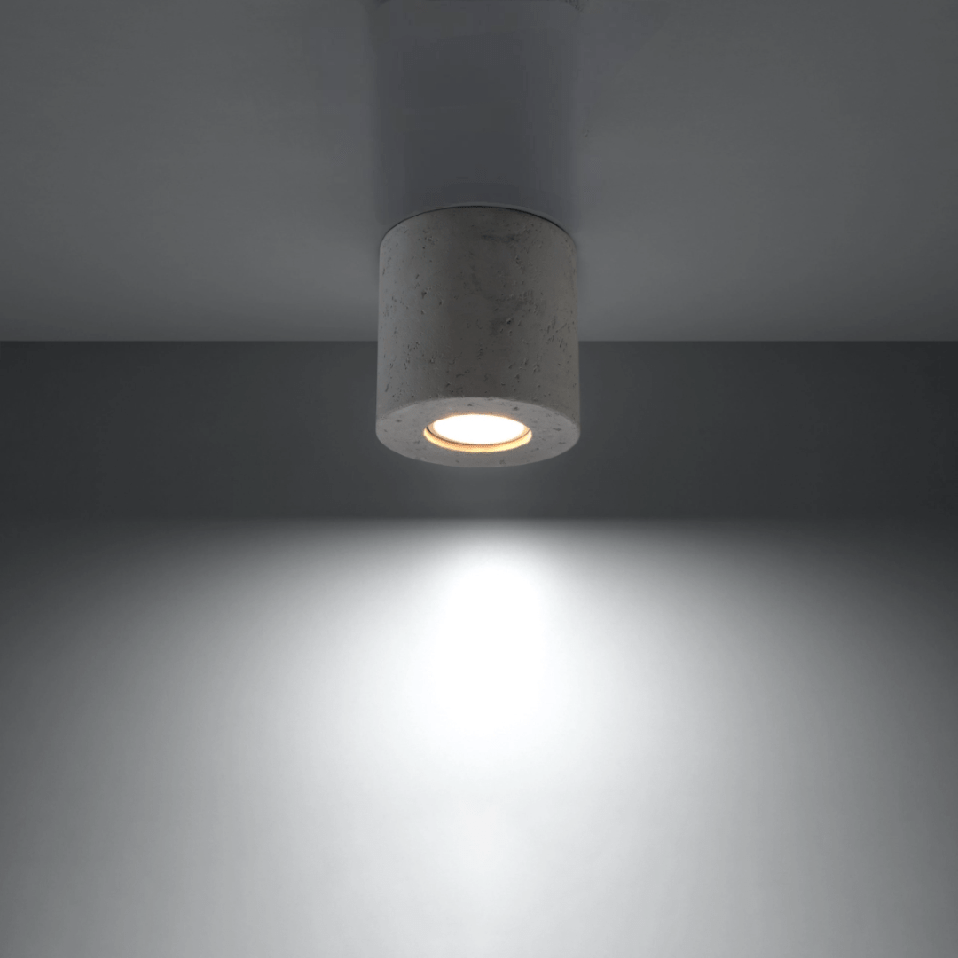 Beton - Deckenleuchte "Orbis" – Deckenlampen in Betongrau | Dexity Lichtdesign