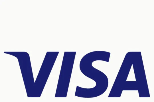 Visa Logo – Symbol für die Zahlungsmethode Visa, unterstützt im Dexity-Shop für sichere Onlinezahlungen.