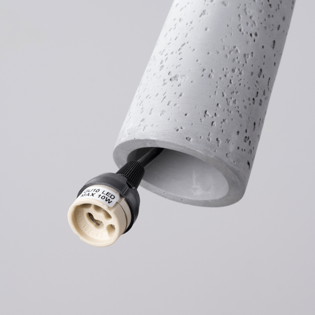 Beton - Pendelleuchte „Electra“ – Pendelleuchten in Betongrau | Dexity Lichtdesign