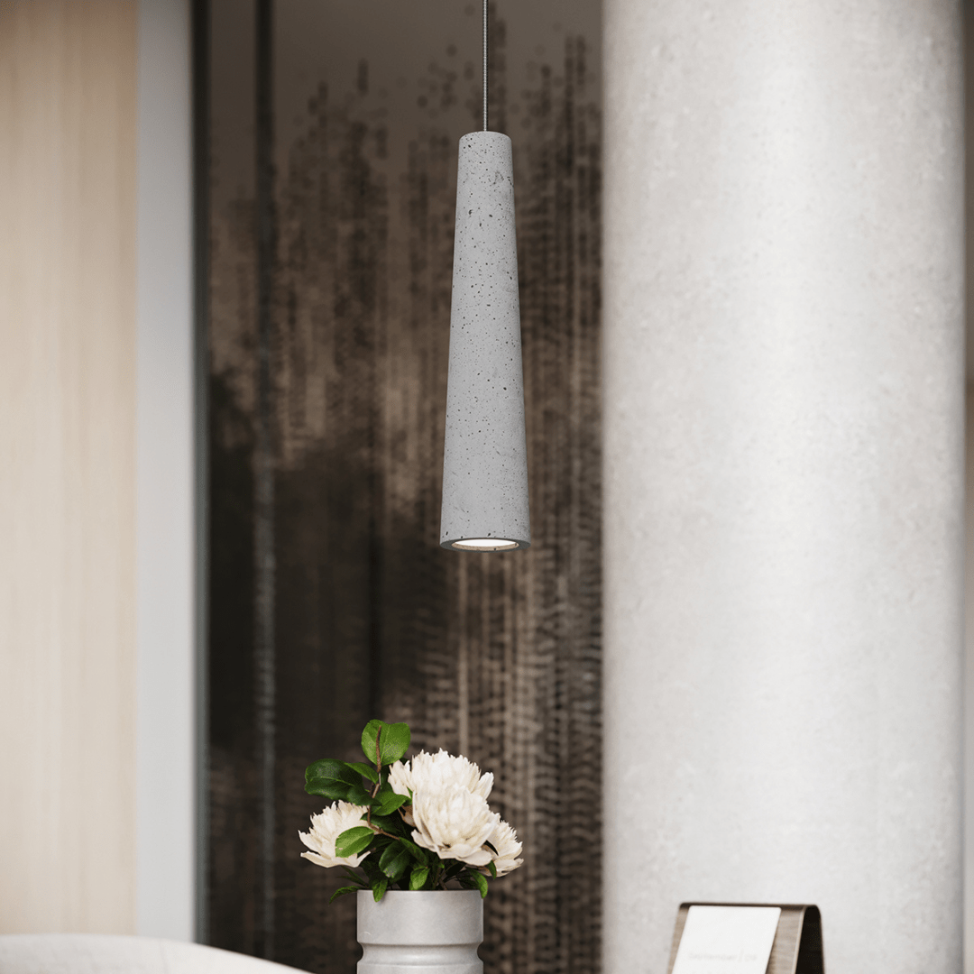 Beton - Pendelleuchte „Electra“ – Pendelleuchten in Betongrau | Dexity Lichtdesign