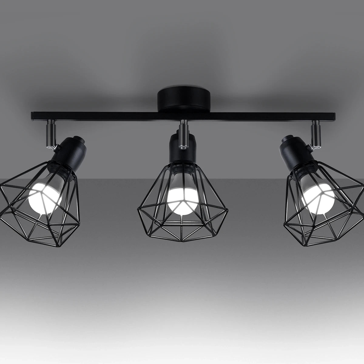 Deckenleuchte "ARTEMIS 3" – Deckenlampen in Schwarz | Dexity Lichtdesign