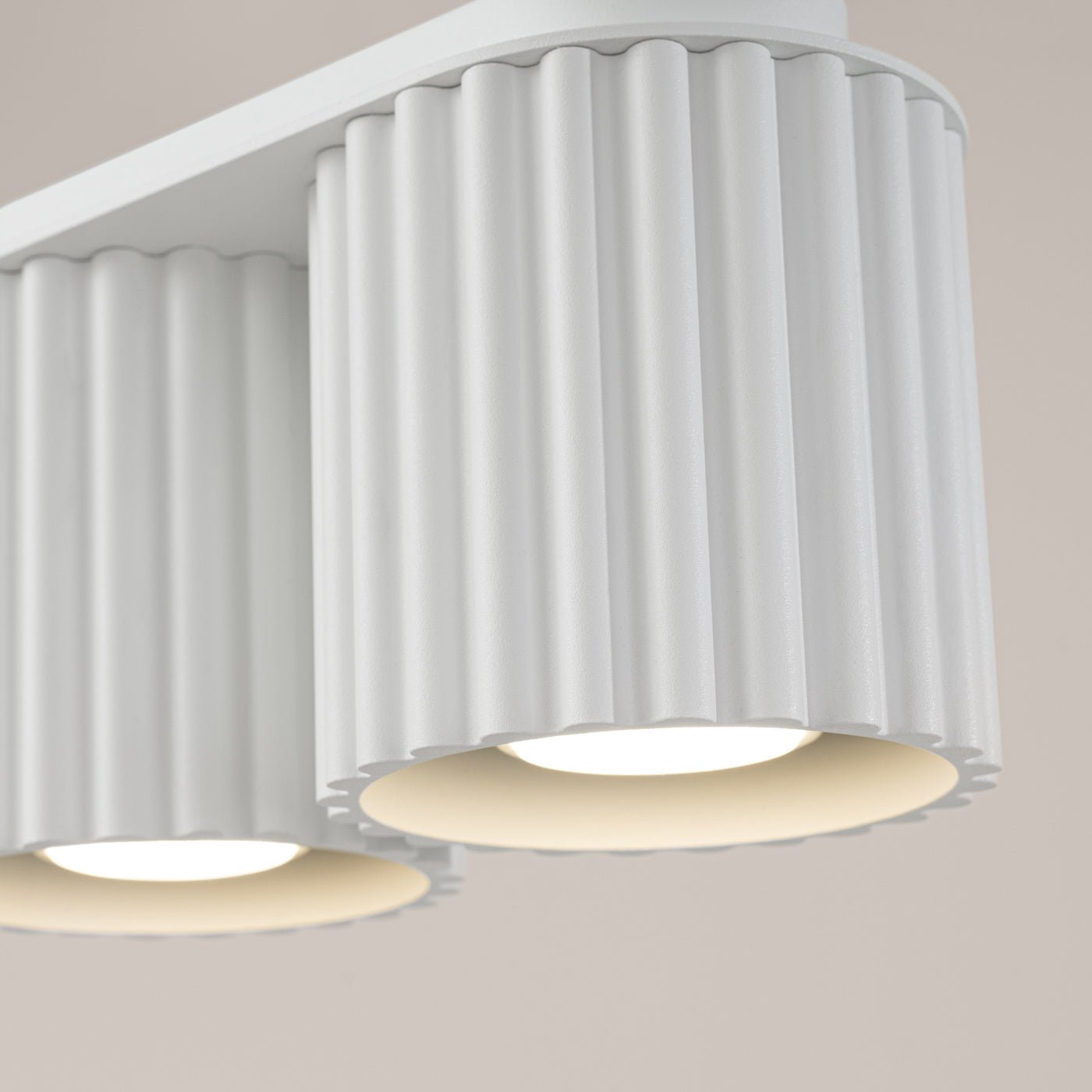 Deckenleuchte "AURA 2" – Deckenleuchte in Weiß | Dexity Lichtdesign