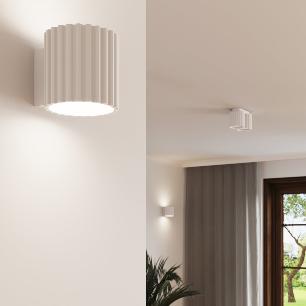 Deckenleuchte "AURA 2" – Deckenleuchte in Weiß | Dexity Lichtdesign