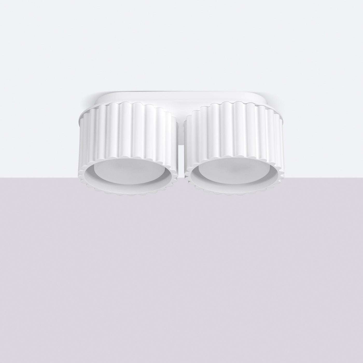 Deckenleuchte "AURA 2" – Deckenleuchte in Weiß | Dexity Lichtdesign