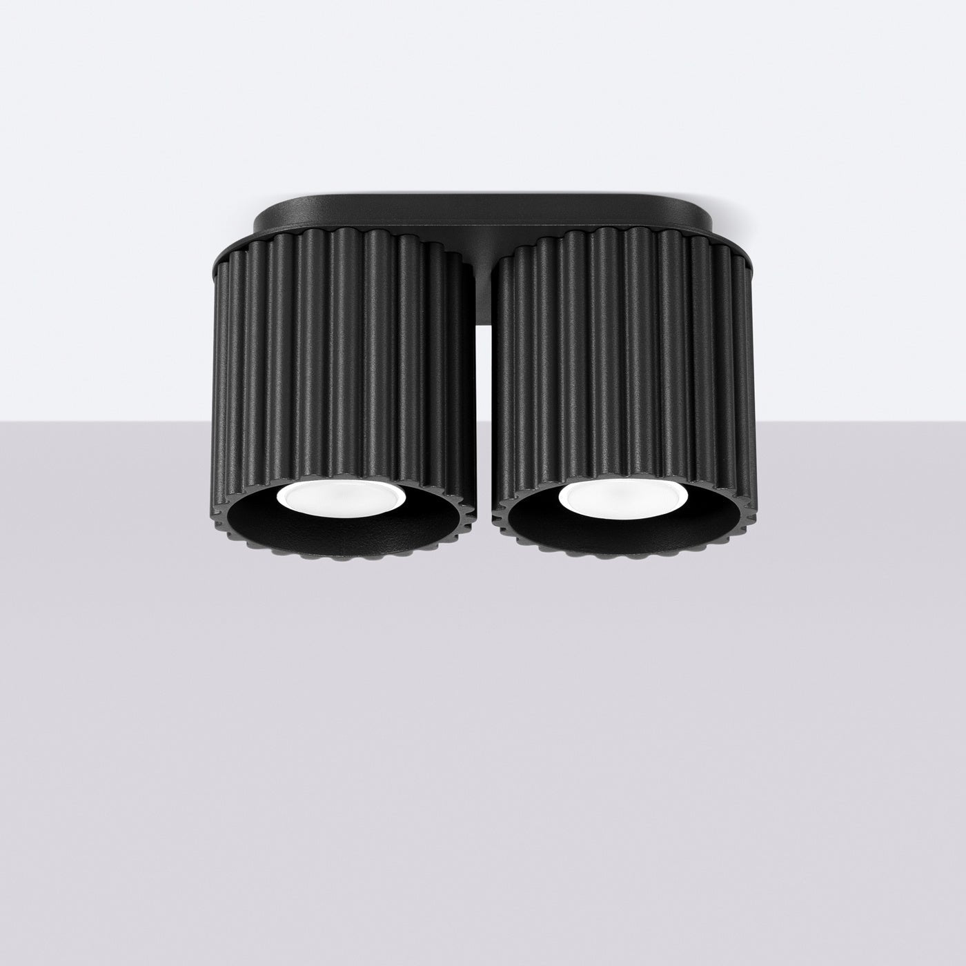 Deckenleuchte "AURA 2" – Deckenleuchte in Schwarz | Dexity Lichtdesign