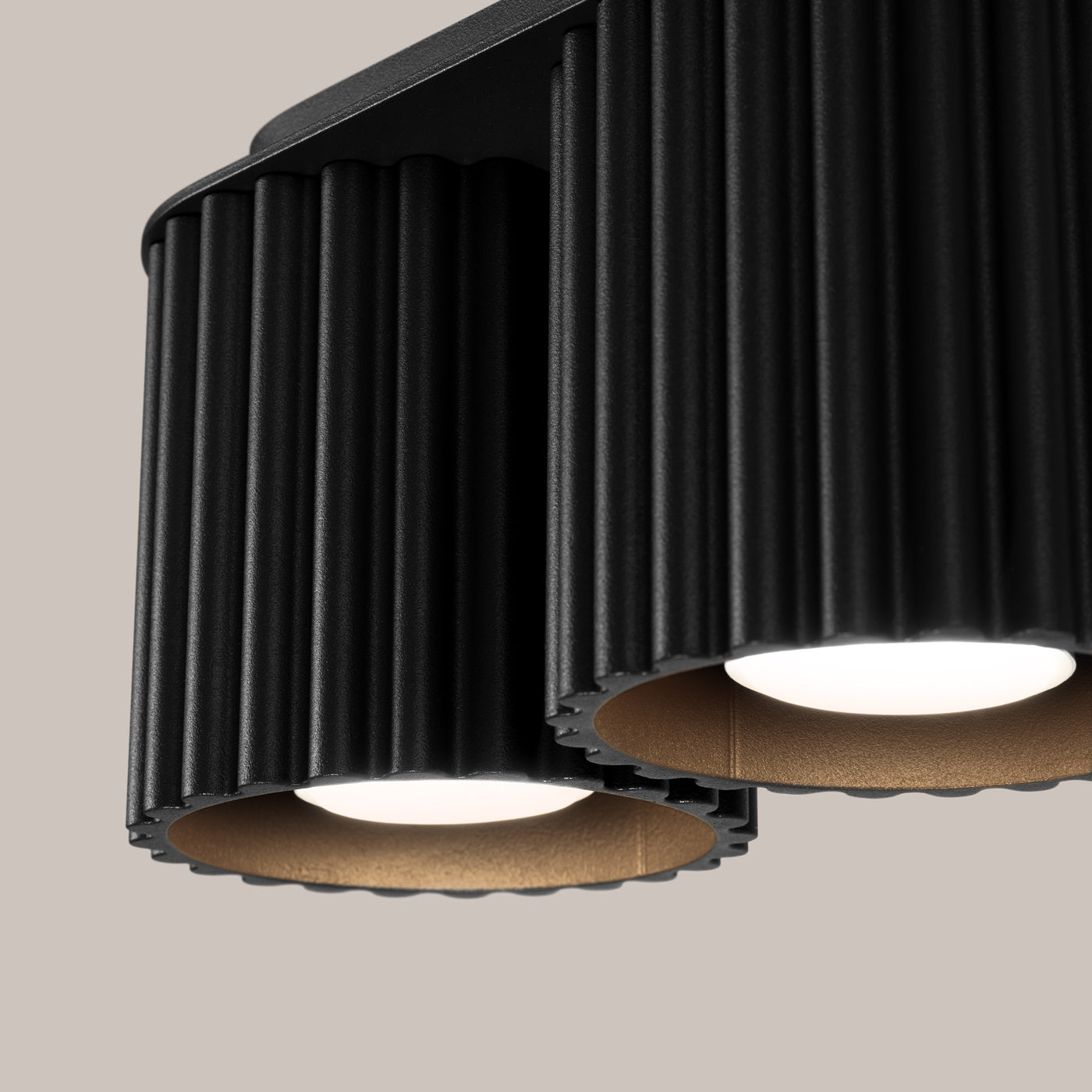 Deckenleuchte "AURA 2" – Deckenleuchte in Schwarz | Dexity Lichtdesign