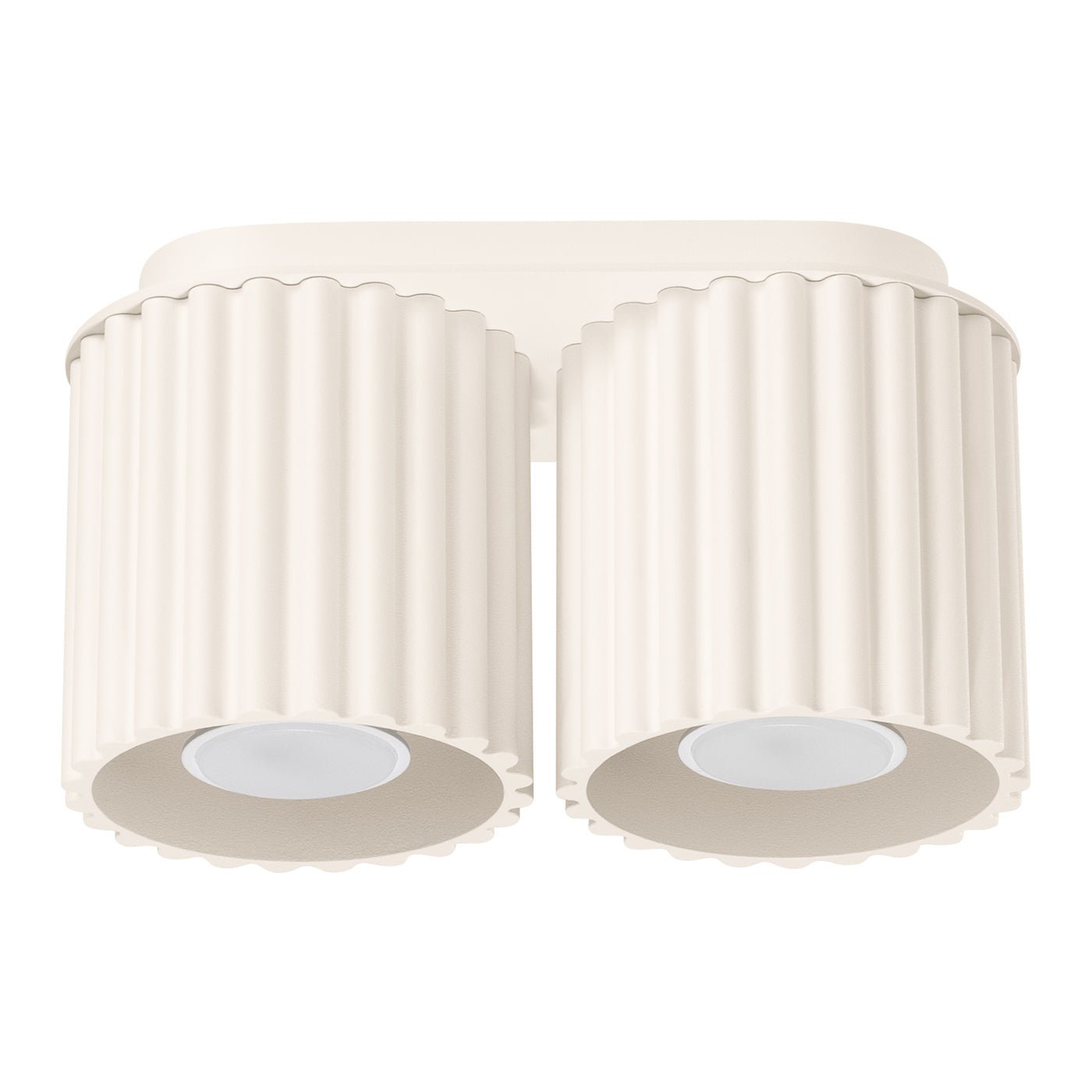 Deckenleuchte "AURA 2" – Deckenleuchte in Beige | Dexity Lichtdesign
