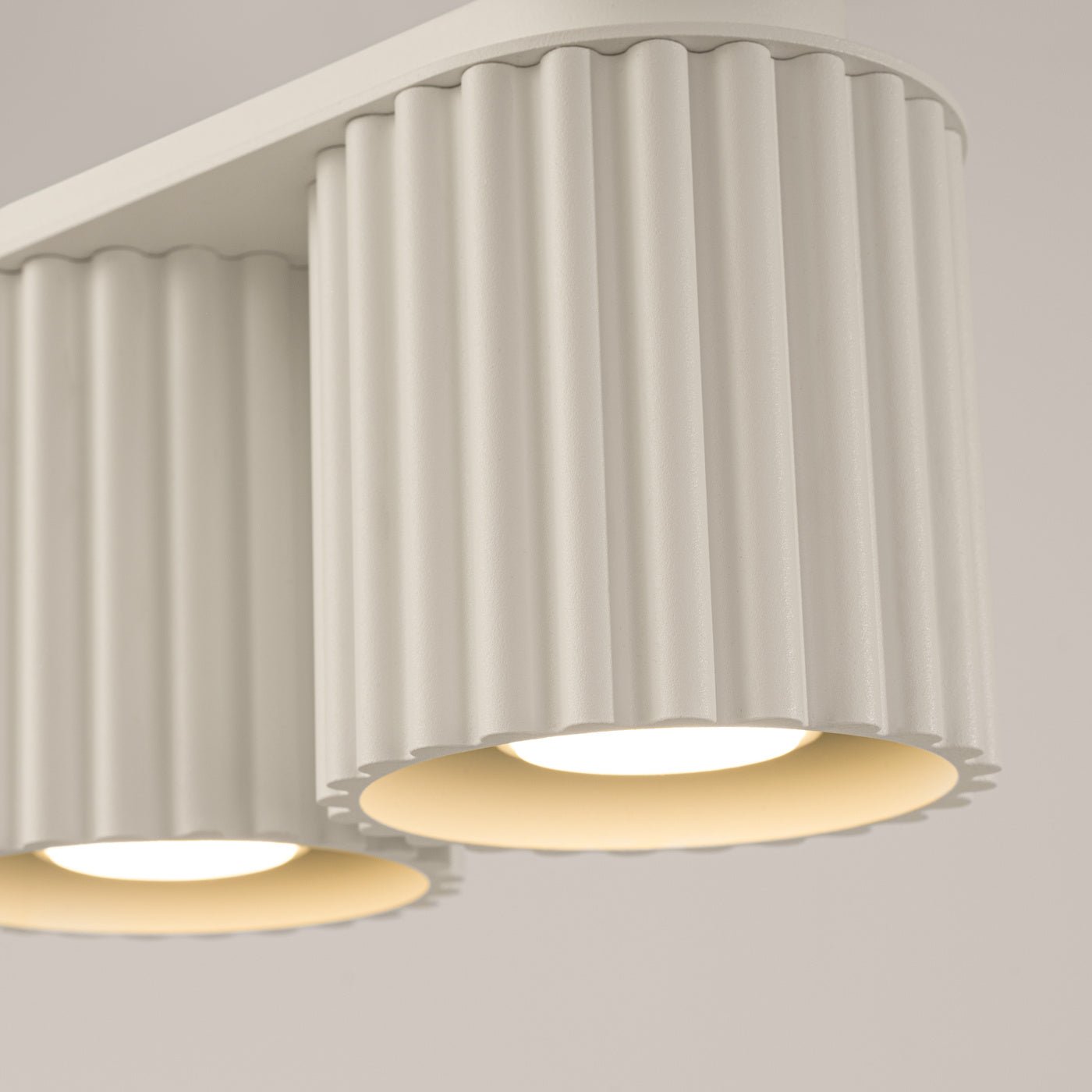 Deckenleuchte "AURA 2" – Deckenleuchte in Beige | Dexity Lichtdesign