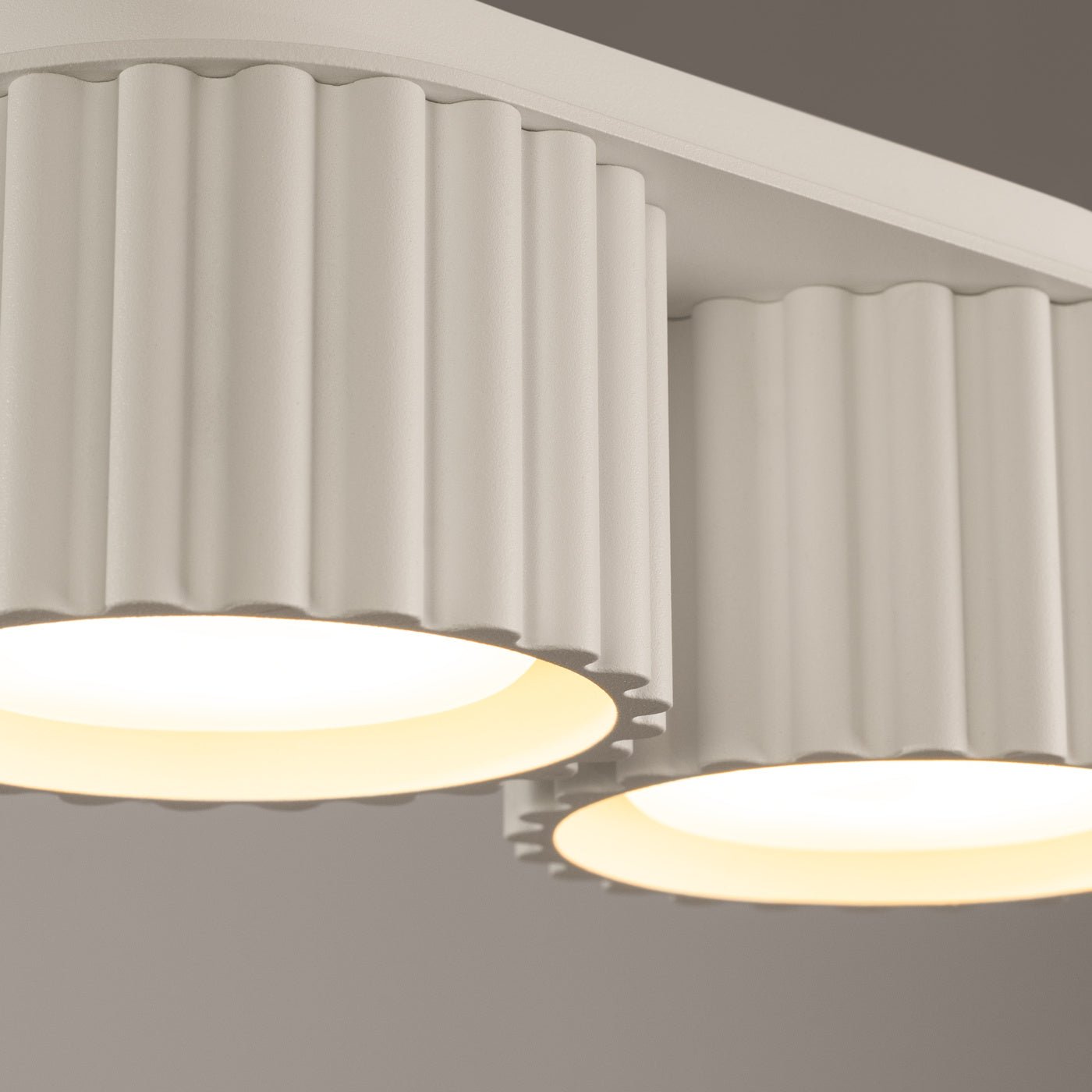 Deckenleuchte "AURA 2" – Deckenleuchte in Beige | Dexity Lichtdesign