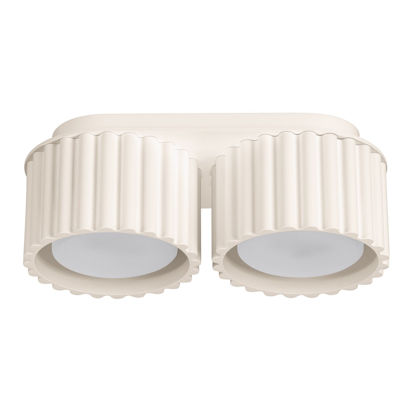 Deckenleuchte "AURA 2" – Deckenleuchte in Beige | Dexity Lichtdesign