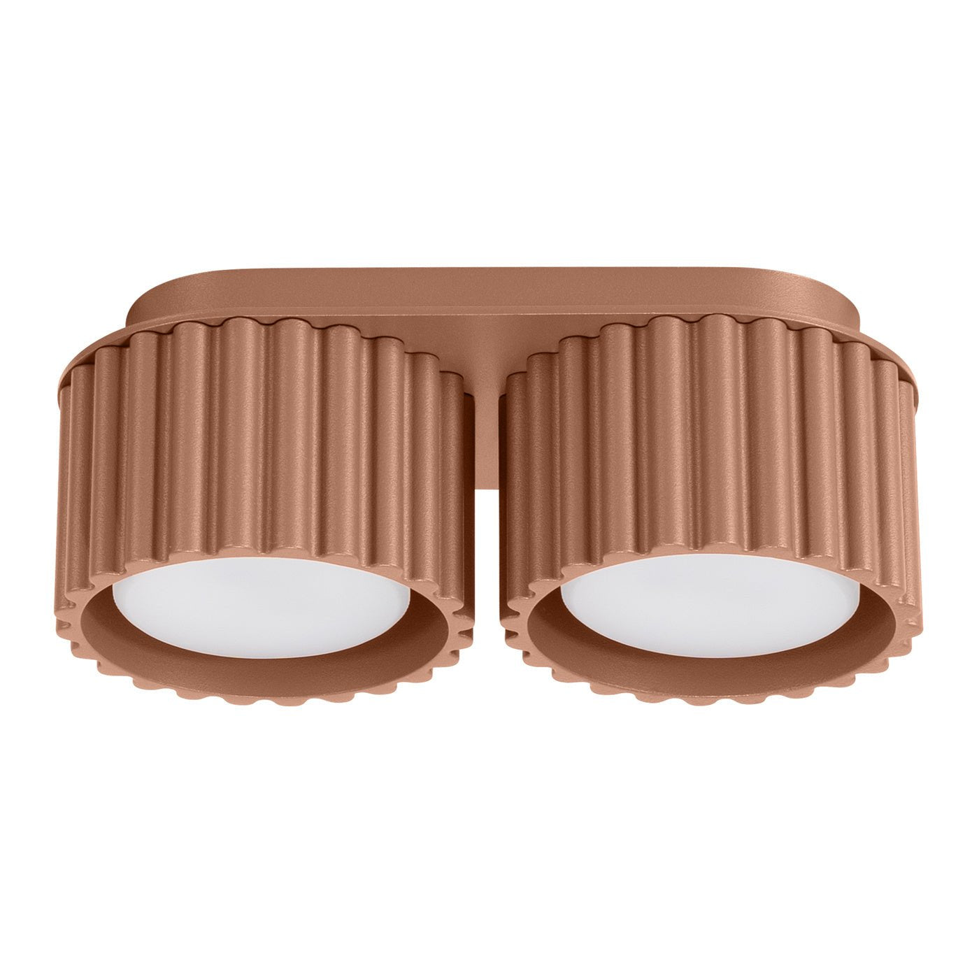 Deckenleuchte "AURA 2" – Deckenleuchte in Mokka | Dexity Lichtdesign