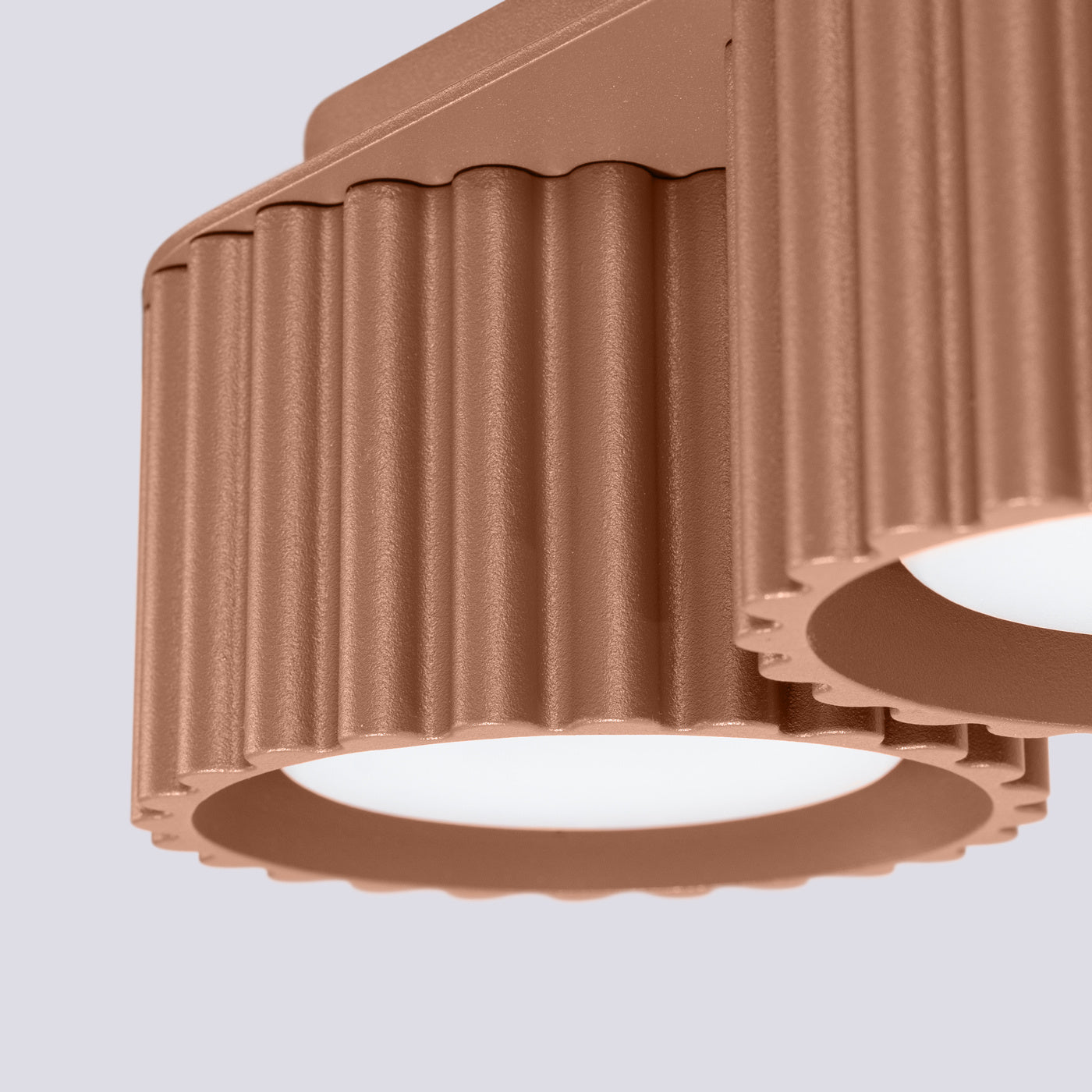Deckenleuchte "AURA 2" – Deckenleuchte in Mokka | Dexity Lichtdesign