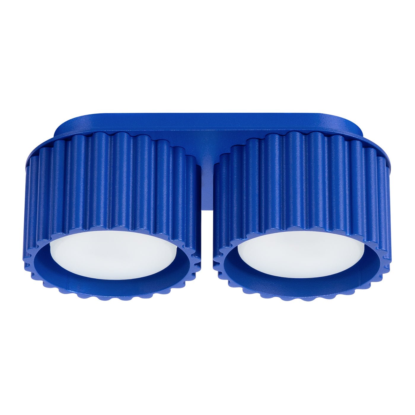 Deckenleuchte "AURA 2" – Deckenleuchte in Ultramarin | Dexity Lichtdesign