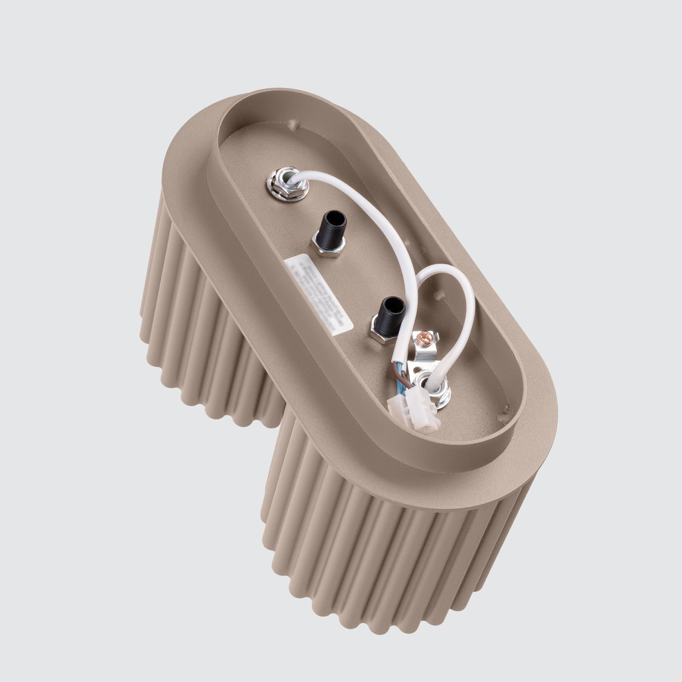 Deckenleuchte "AURA 2" – Deckenleuchte in Taupe | Dexity Lichtdesign