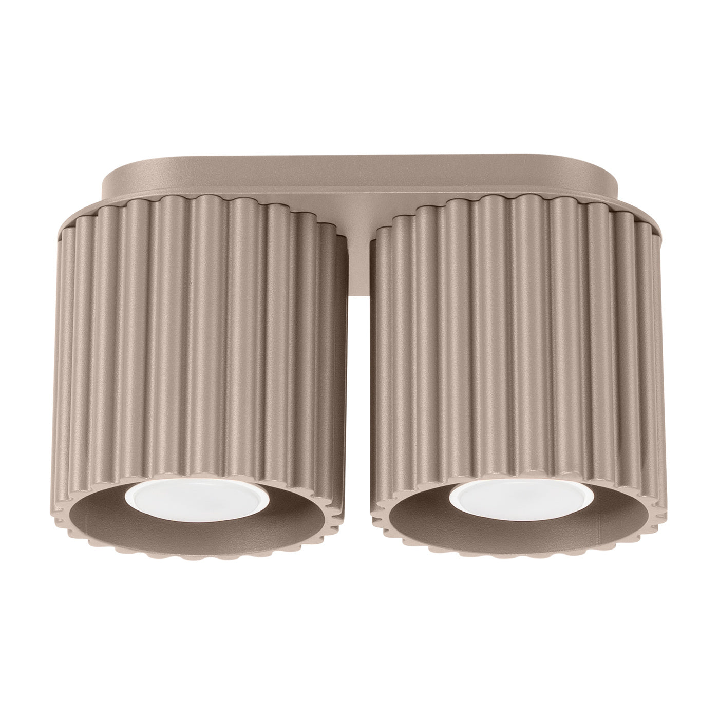 Deckenleuchte "AURA 2" – Deckenleuchte in Taupe | Dexity Lichtdesign