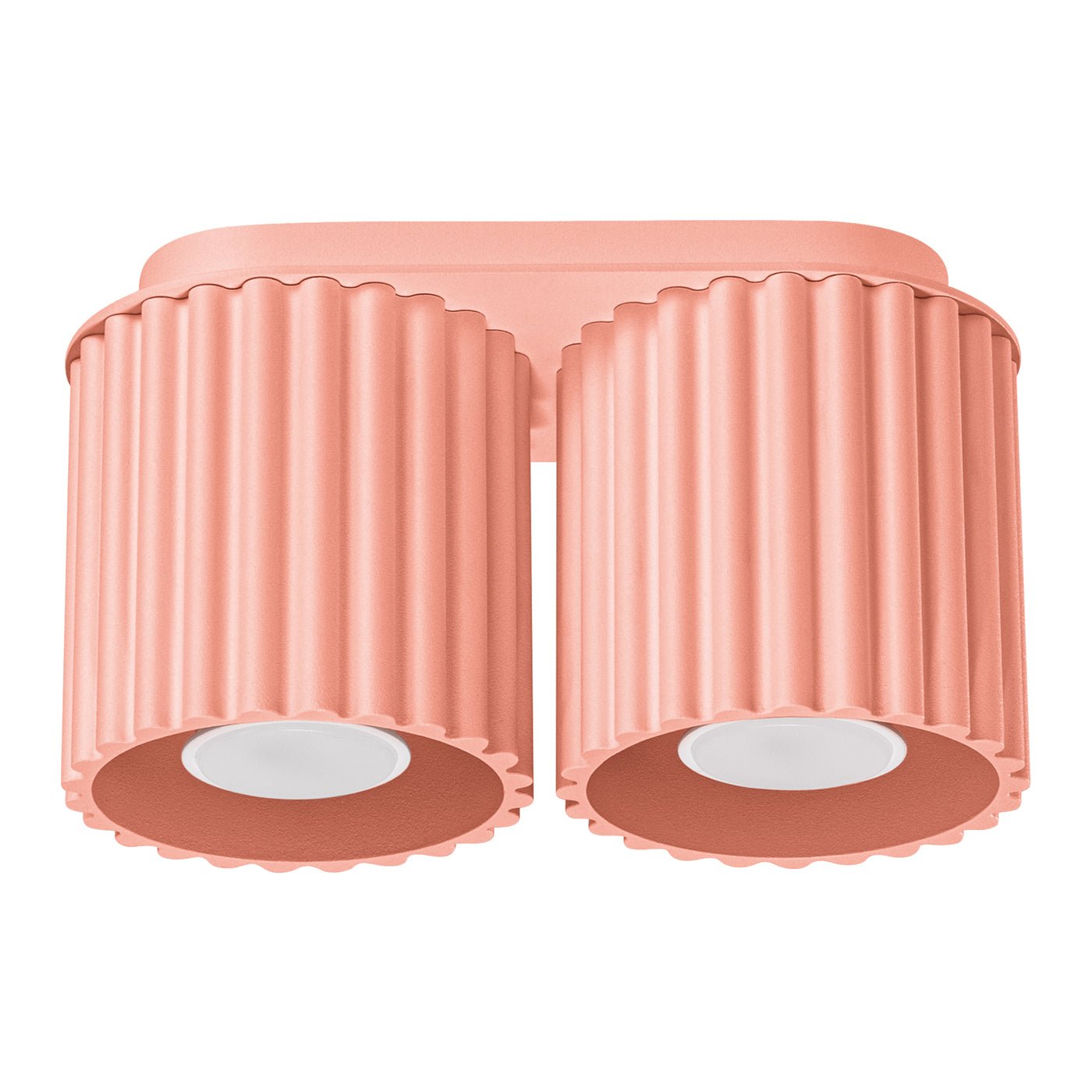 Deckenleuchte "AURA 2" – Deckenleuchte in Apricot | Dexity Lichtdesign