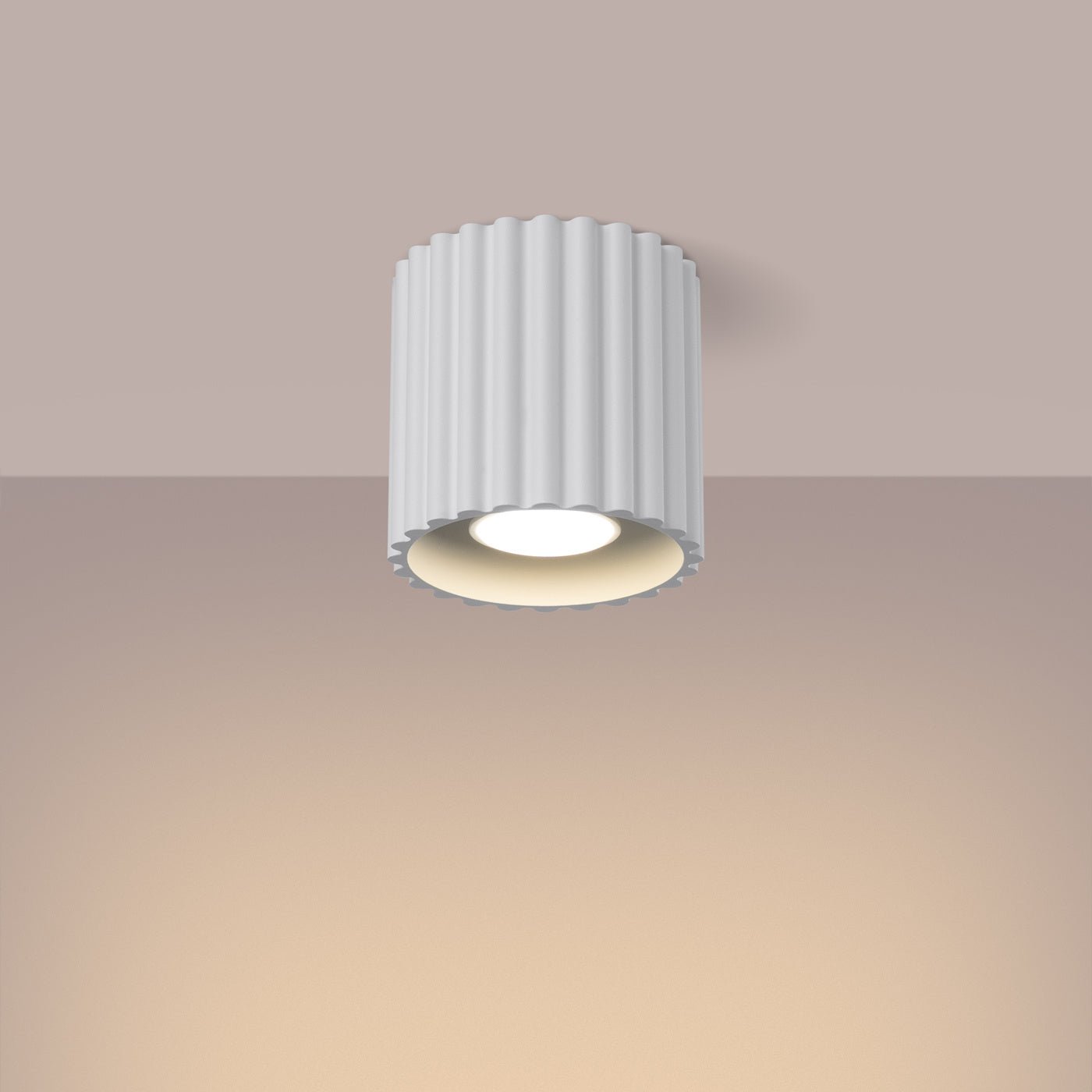 Deckenleuchte "AURA" – Deckenleuchte in Weiß | Dexity Lichtdesign