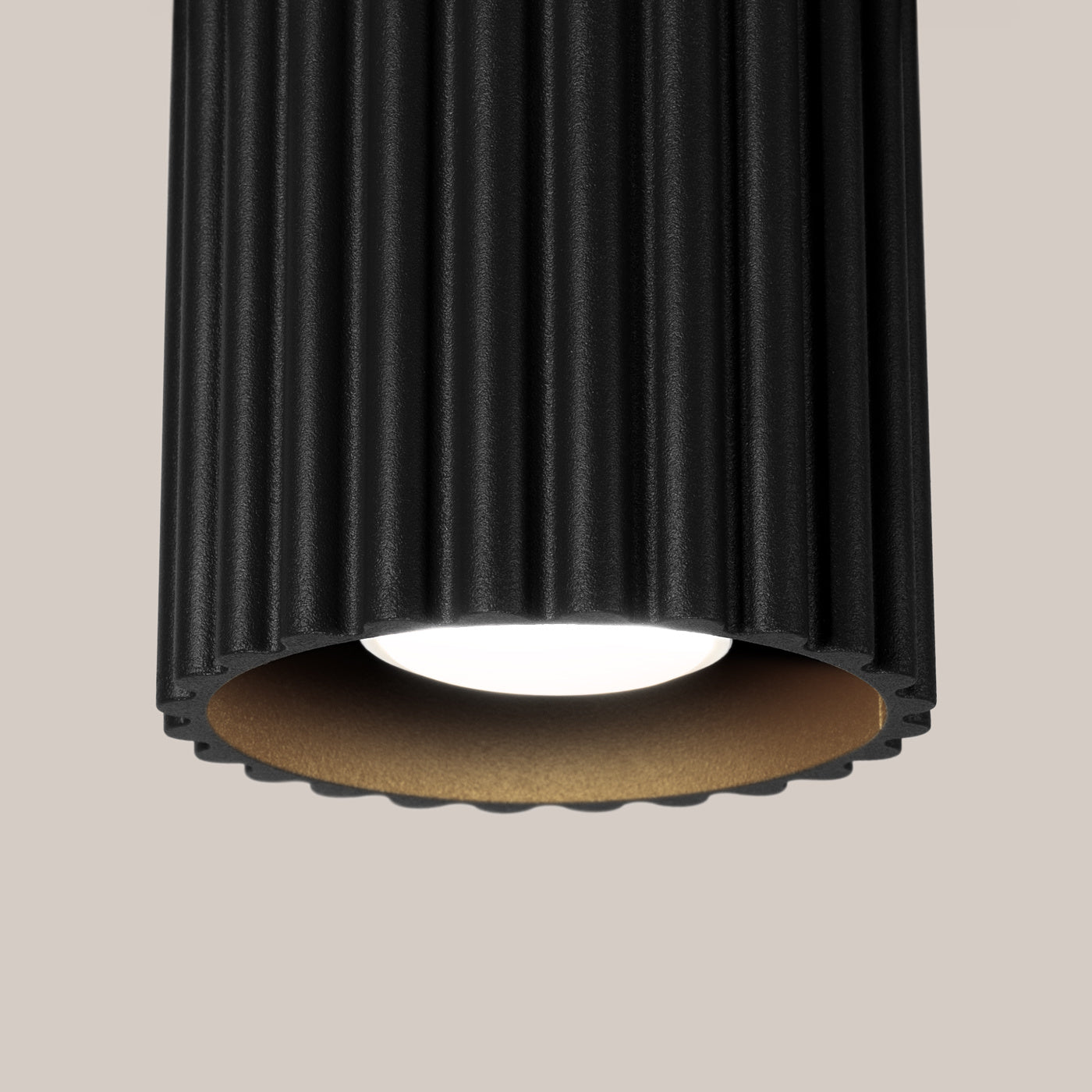Deckenleuchte "AURA" – Deckenleuchte in Schwarz | Dexity Lichtdesign