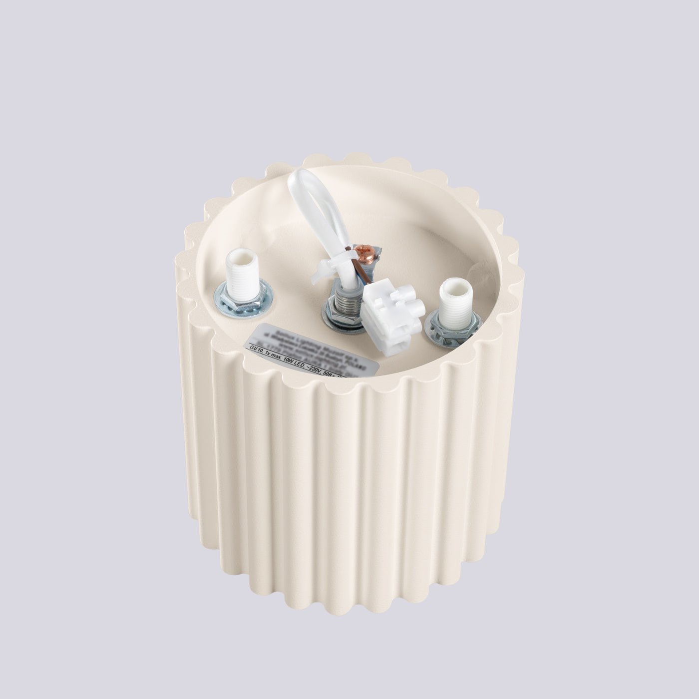 Deckenleuchte "AURA" – Deckenleuchte in Beige | Dexity Lichtdesign