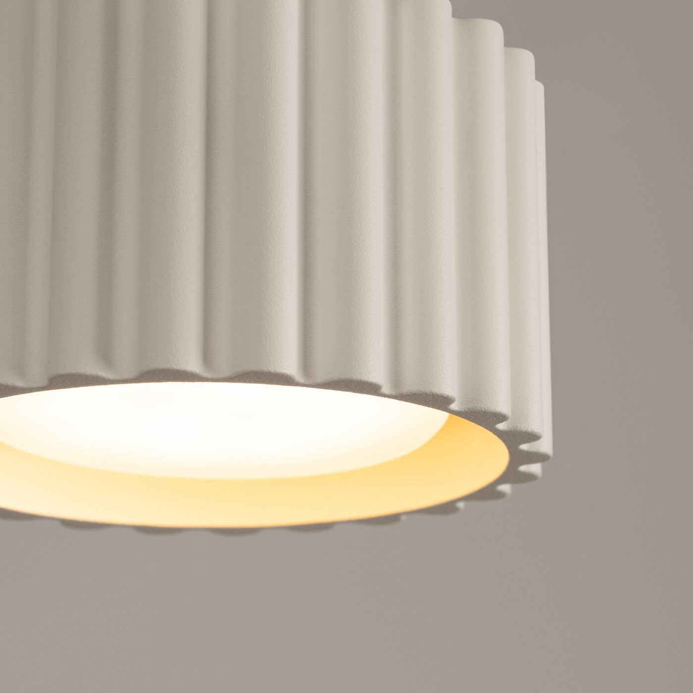 Deckenleuchte "AURA" – Deckenleuchte in Beige | Dexity Lichtdesign