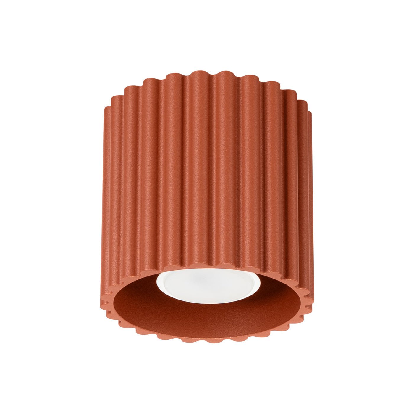 Deckenleuchte "AURA" – Deckenleuchte in Roter Ocker | Dexity Lichtdesign
