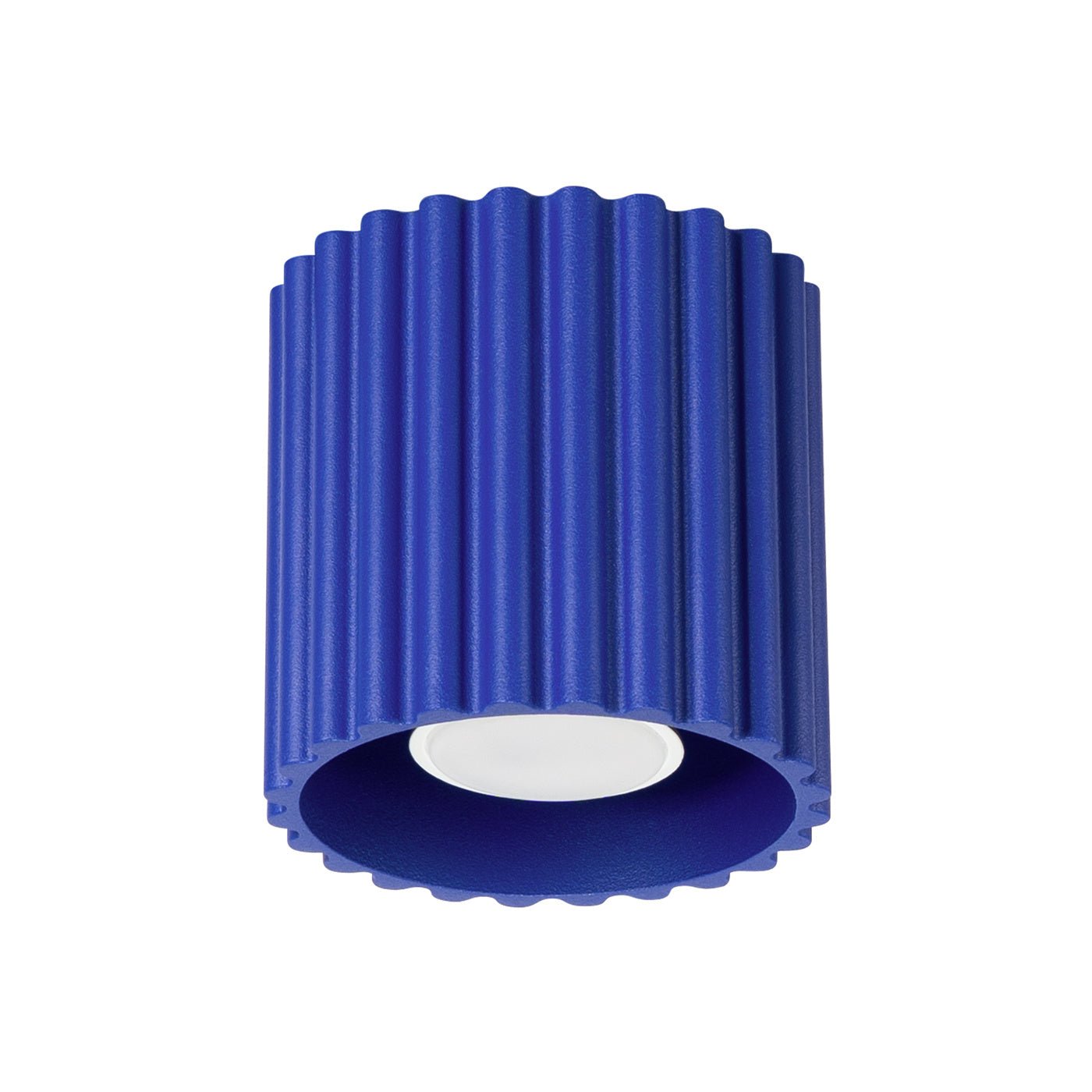 Deckenleuchte "AURA" – Deckenleuchte in Ultramarin | Dexity Lichtdesign