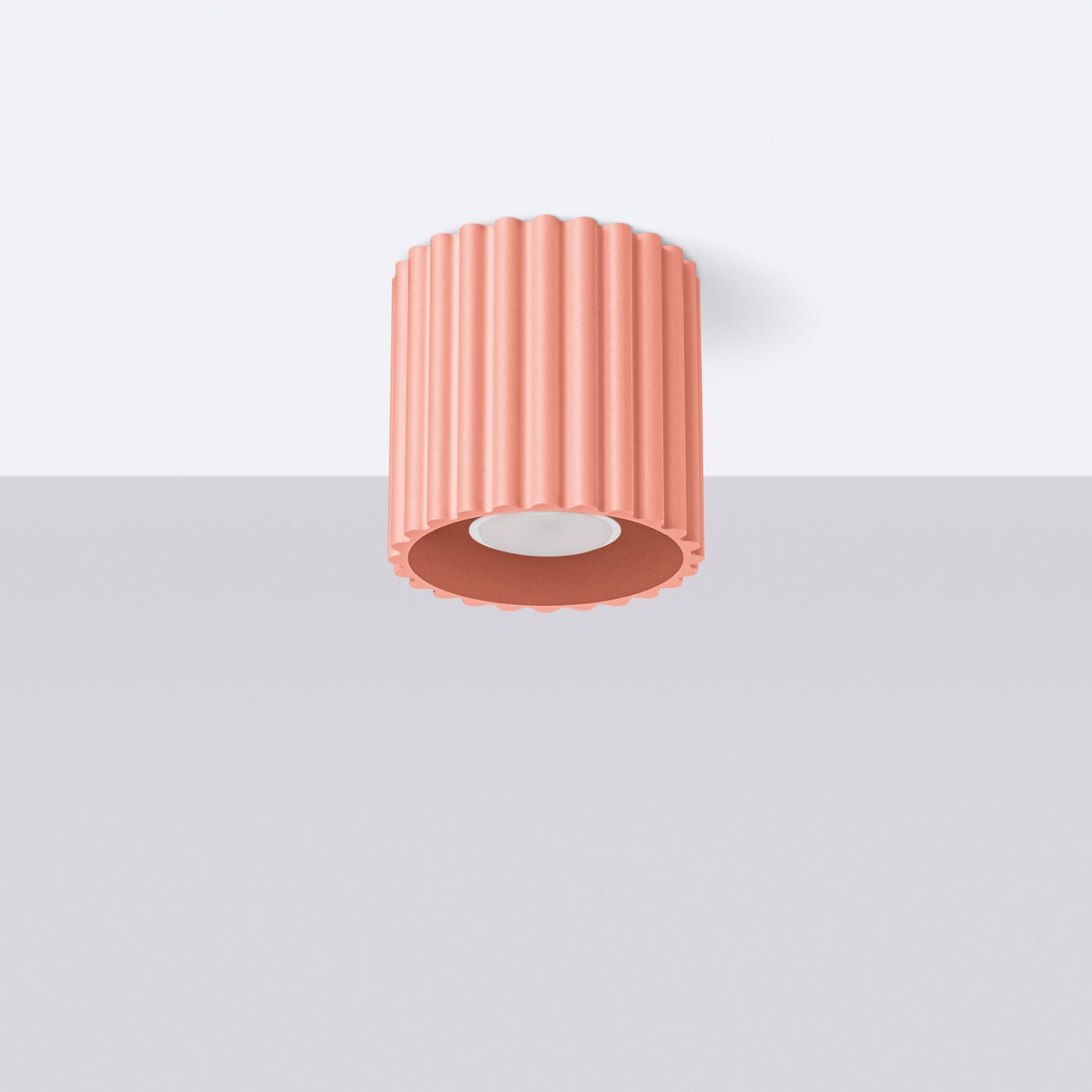 Deckenleuchte "AURA" – Deckenleuchte in Apricot | Dexity Lichtdesign