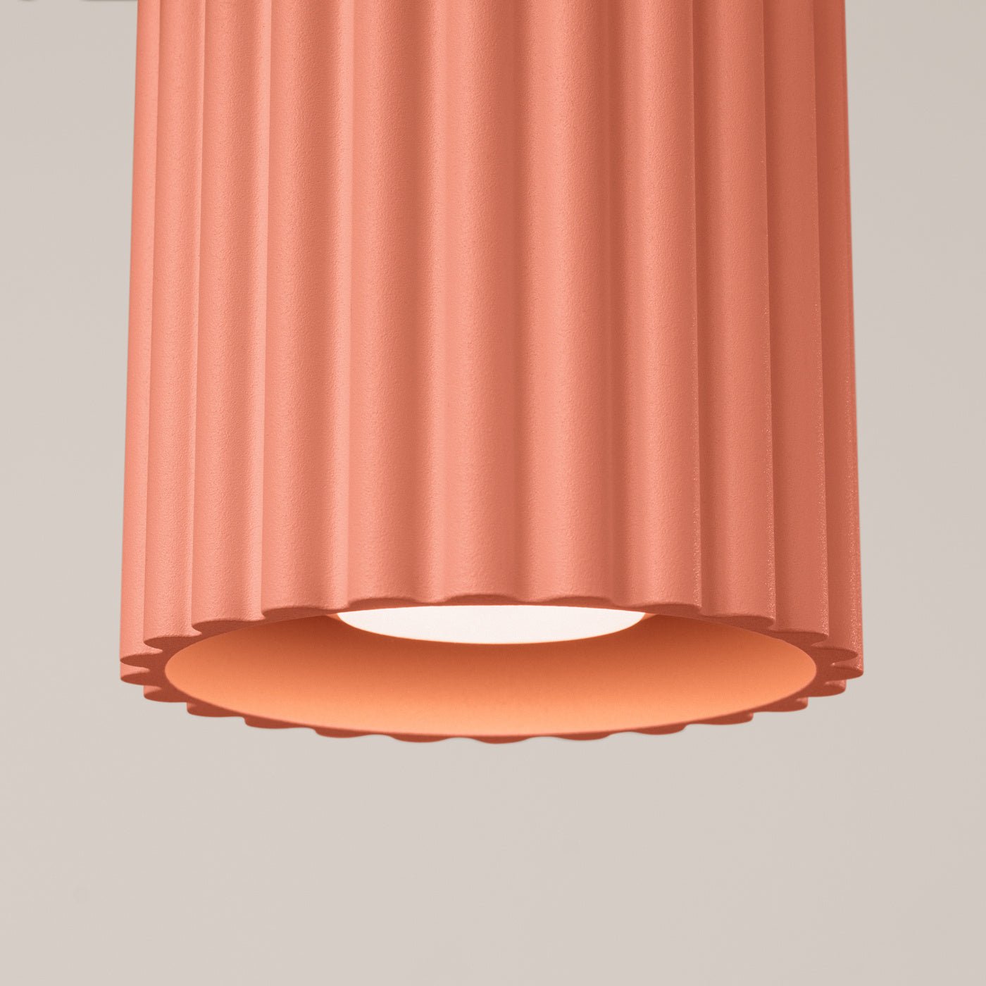 Deckenleuchte "AURA" – Deckenleuchte in Apricot | Dexity Lichtdesign