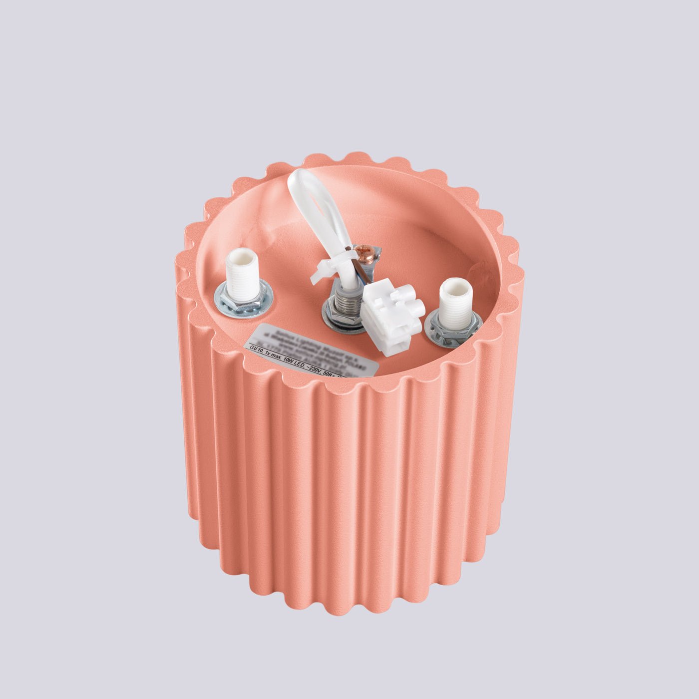Deckenleuchte "AURA" – Deckenleuchte in Apricot | Dexity Lichtdesign