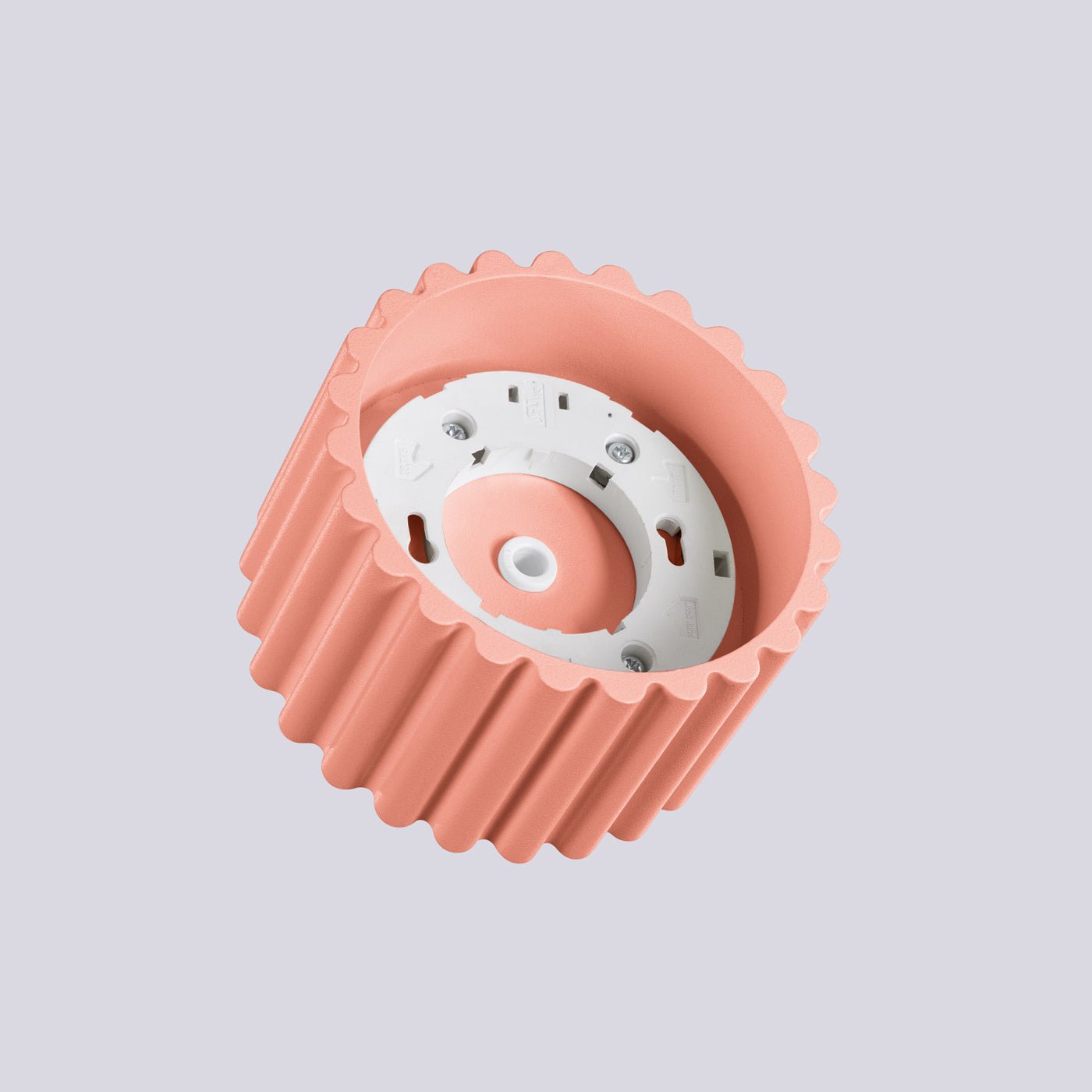 Deckenleuchte "AURA" – Deckenleuchte in Apricot | Dexity Lichtdesign