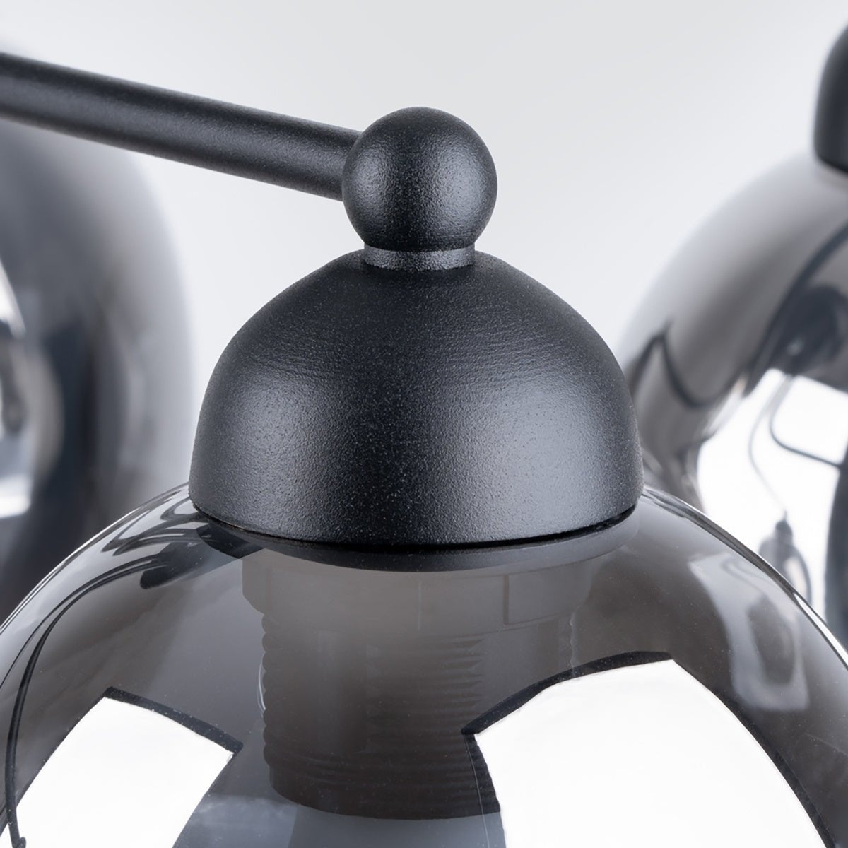 Deckenleuchte „FILLAN 5“ – Kronleuchter in Schwarz | Dexity Lichtdesign