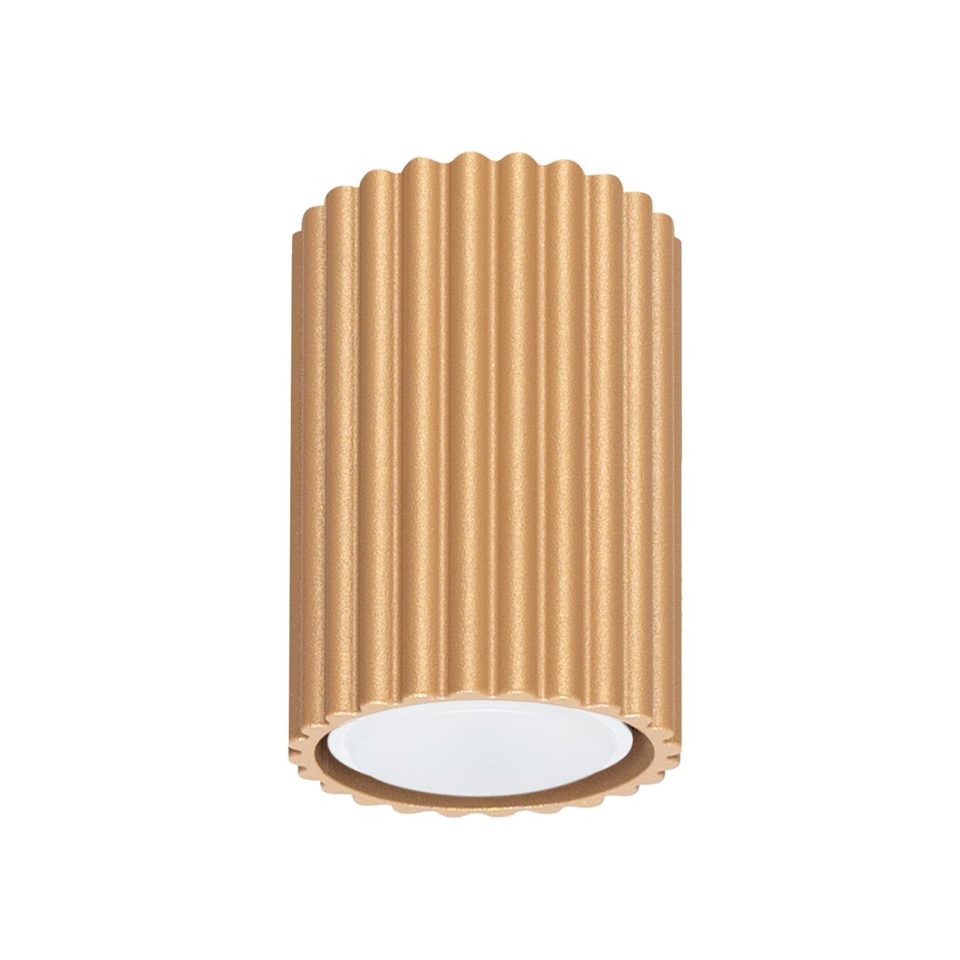 Deckenleuchte "KARBON 10" – Deckenleuchte in Golden | Dexity Lichtdesign