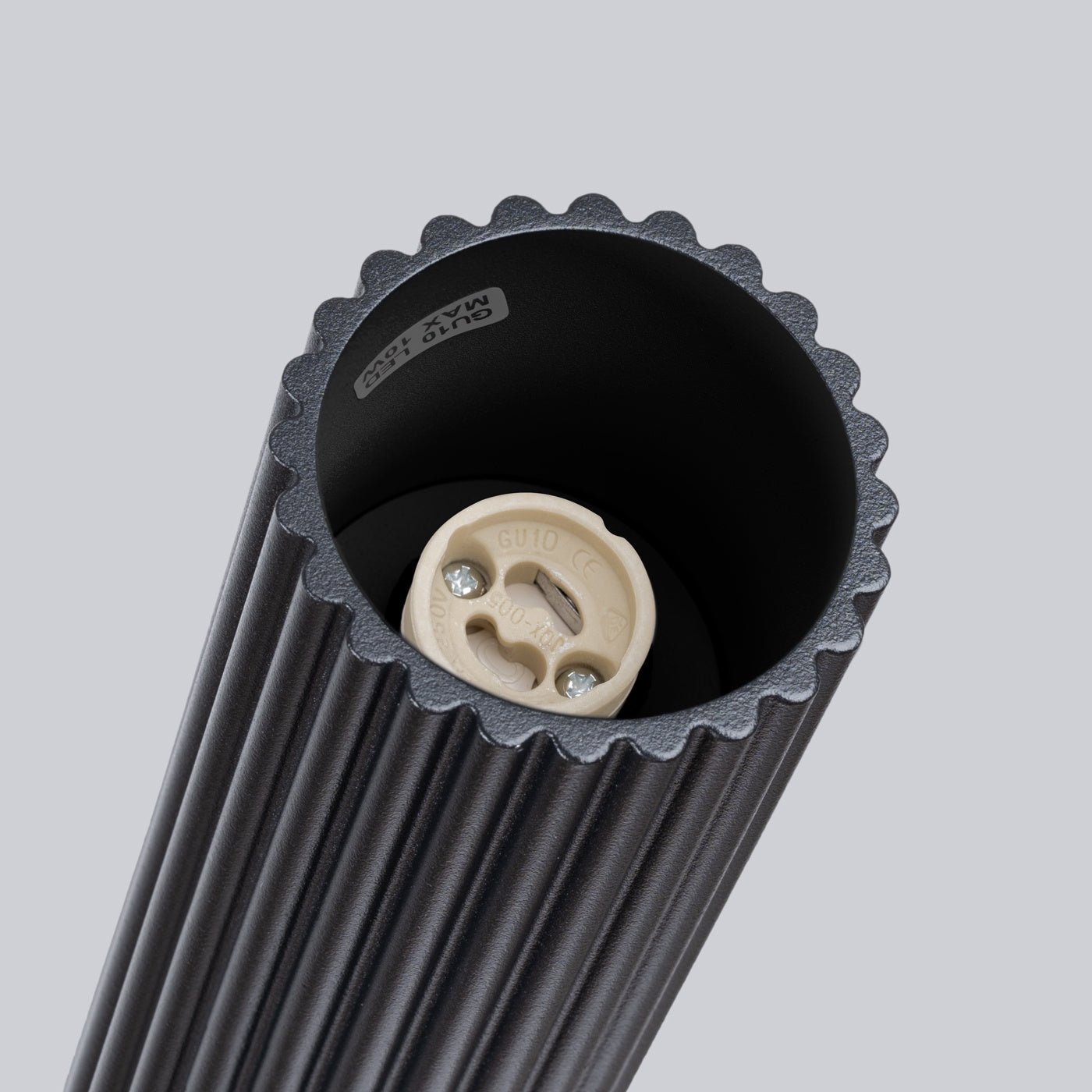 Deckenleuchte "KARBON 10" – Deckenleuchte in Schwarz | Dexity Lichtdesign