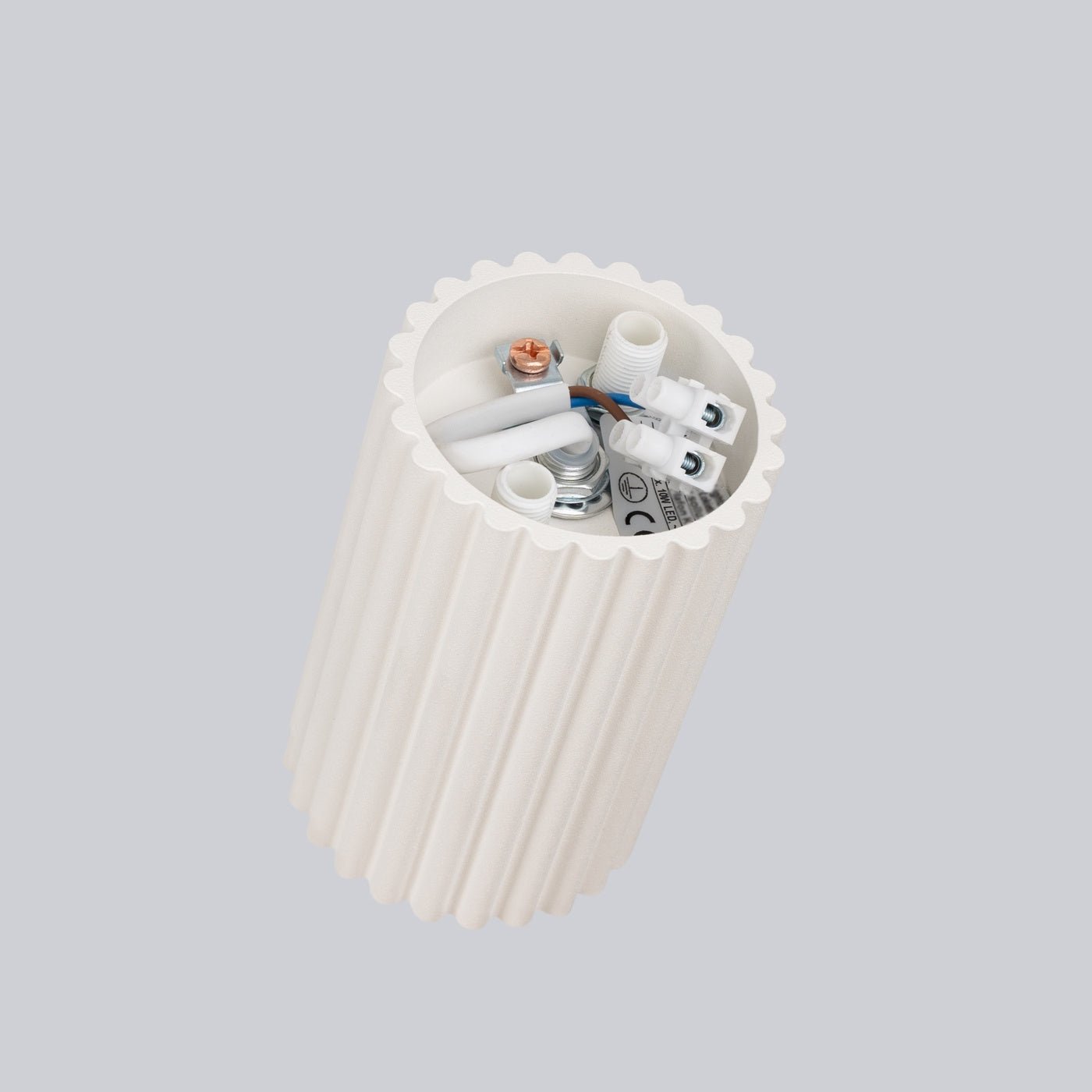 Deckenleuchte "KARBON 10" – Deckenleuchte in Beige | Dexity Lichtdesign