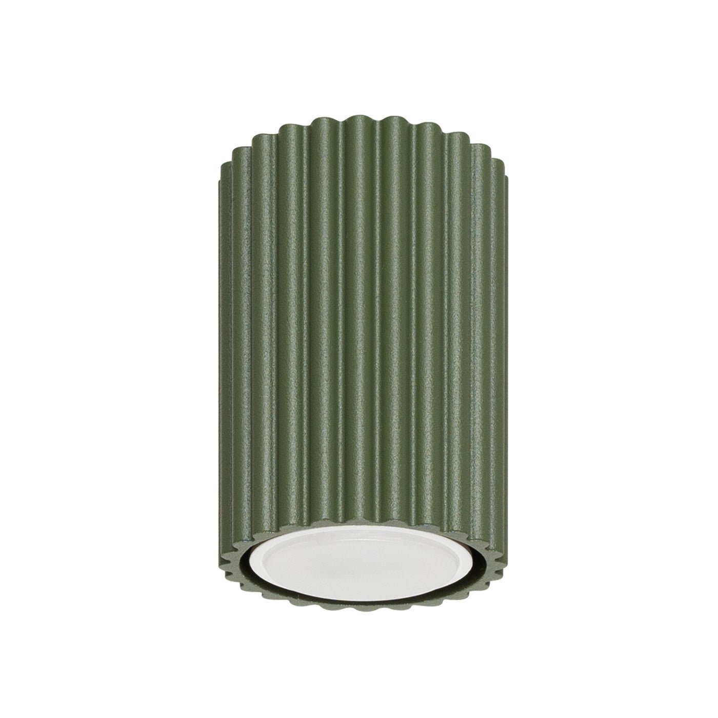 Deckenleuchte "KARBON 10" – Deckenleuchte in Olivgrün | Dexity Lichtdesign