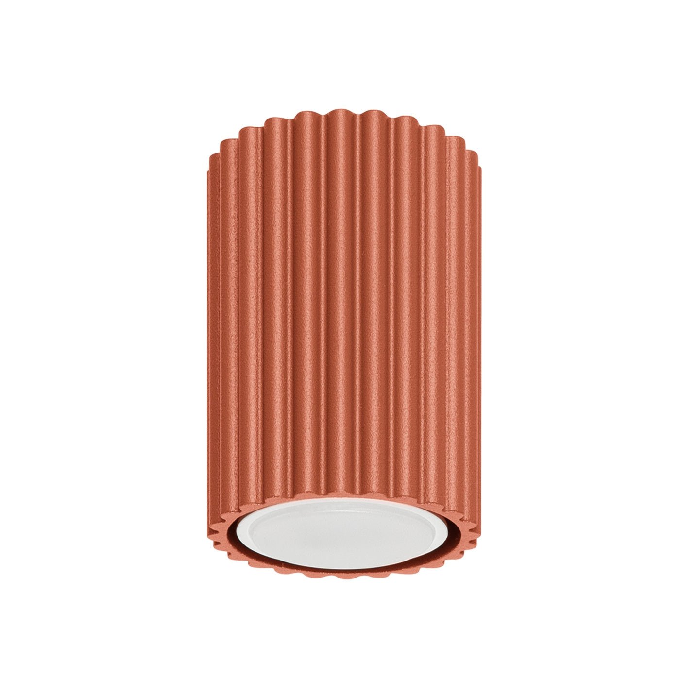 Deckenleuchte "KARBON 10" – Deckenleuchte in Roter Ocker | Dexity Lichtdesign