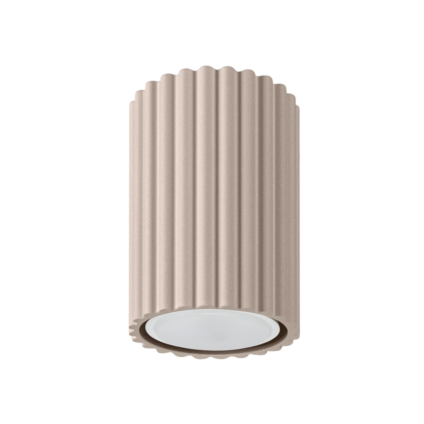 Deckenleuchte "KARBON 10" – Deckenleuchte in Taupe | Dexity Lichtdesign