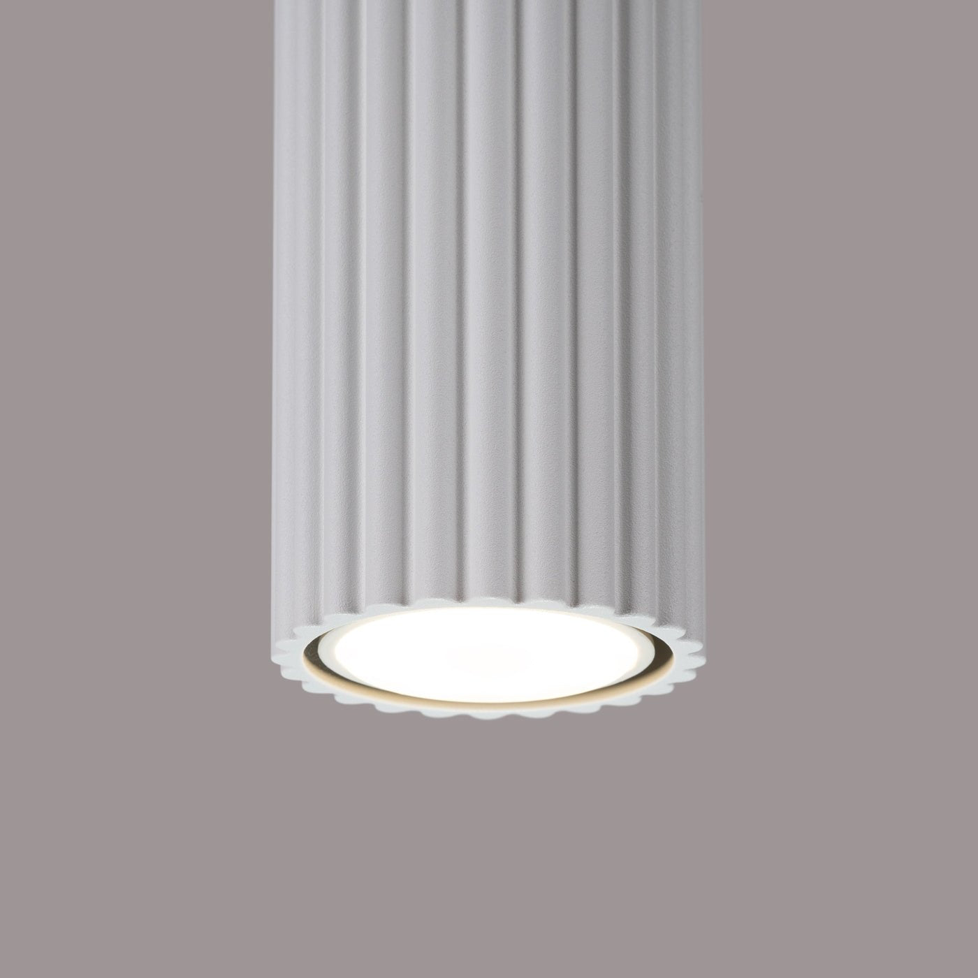 Deckenleuchte "KARBON 20" – Deckenleuchte in Weiß | Dexity Lichtdesign