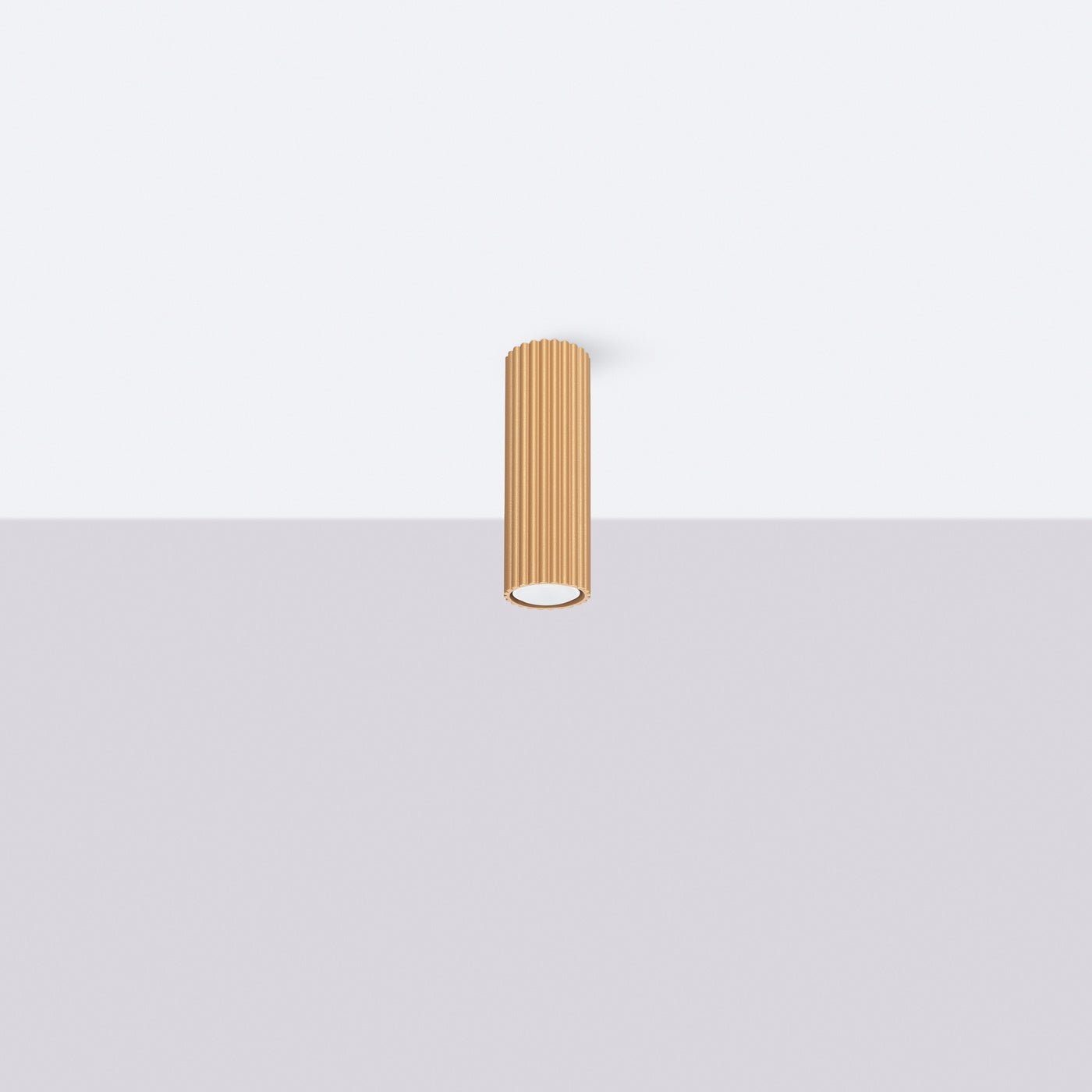 Deckenleuchte "KARBON 20" – Deckenleuchte in Golden | Dexity Lichtdesign