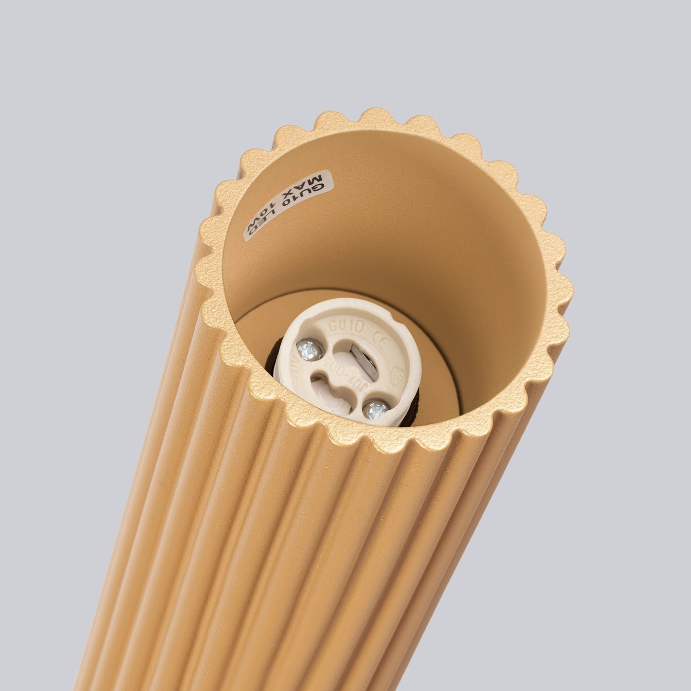 Deckenleuchte "KARBON 20" – Deckenleuchte in Golden | Dexity Lichtdesign