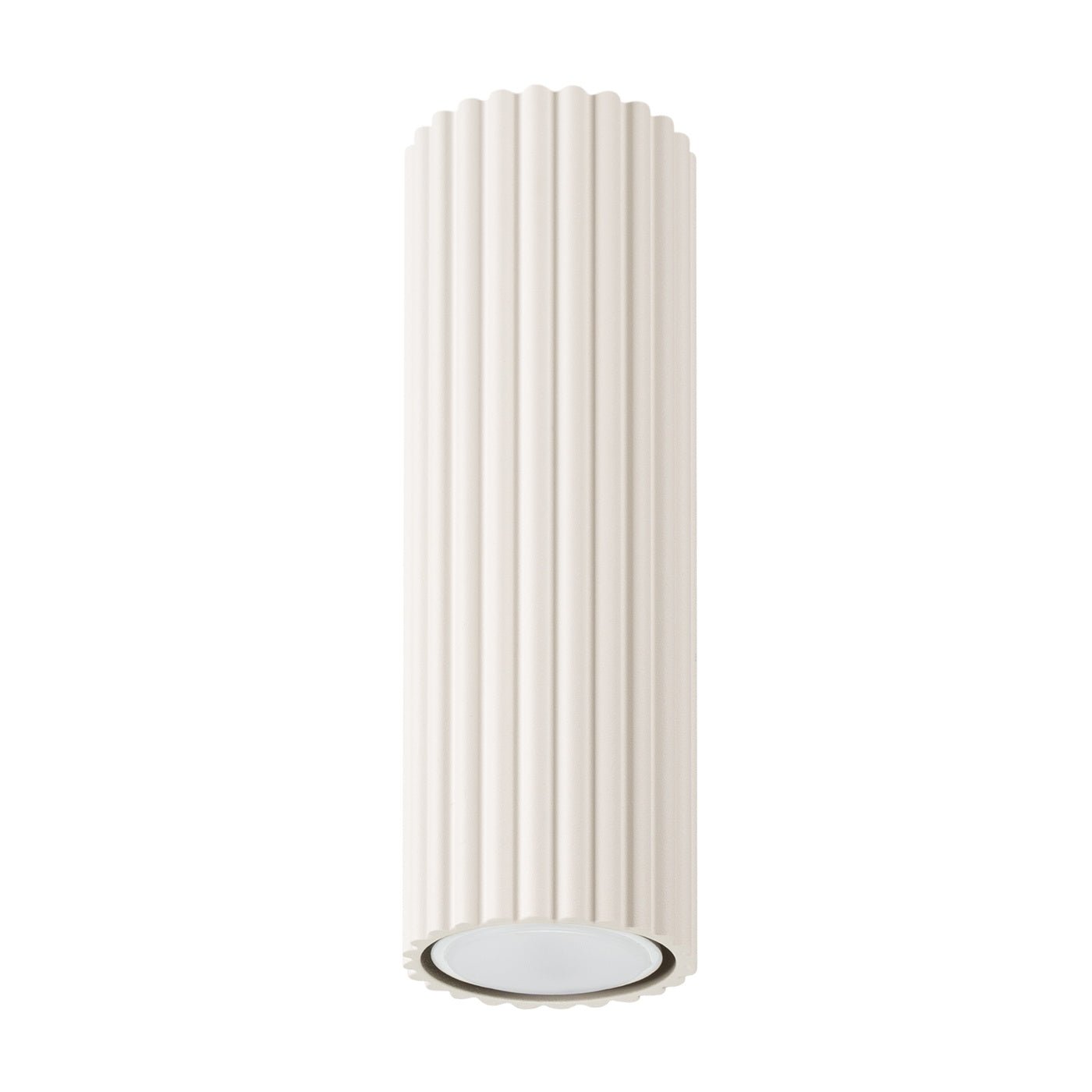 Deckenleuchte "KARBON 20" – Deckenleuchte in Beige | Dexity Lichtdesign