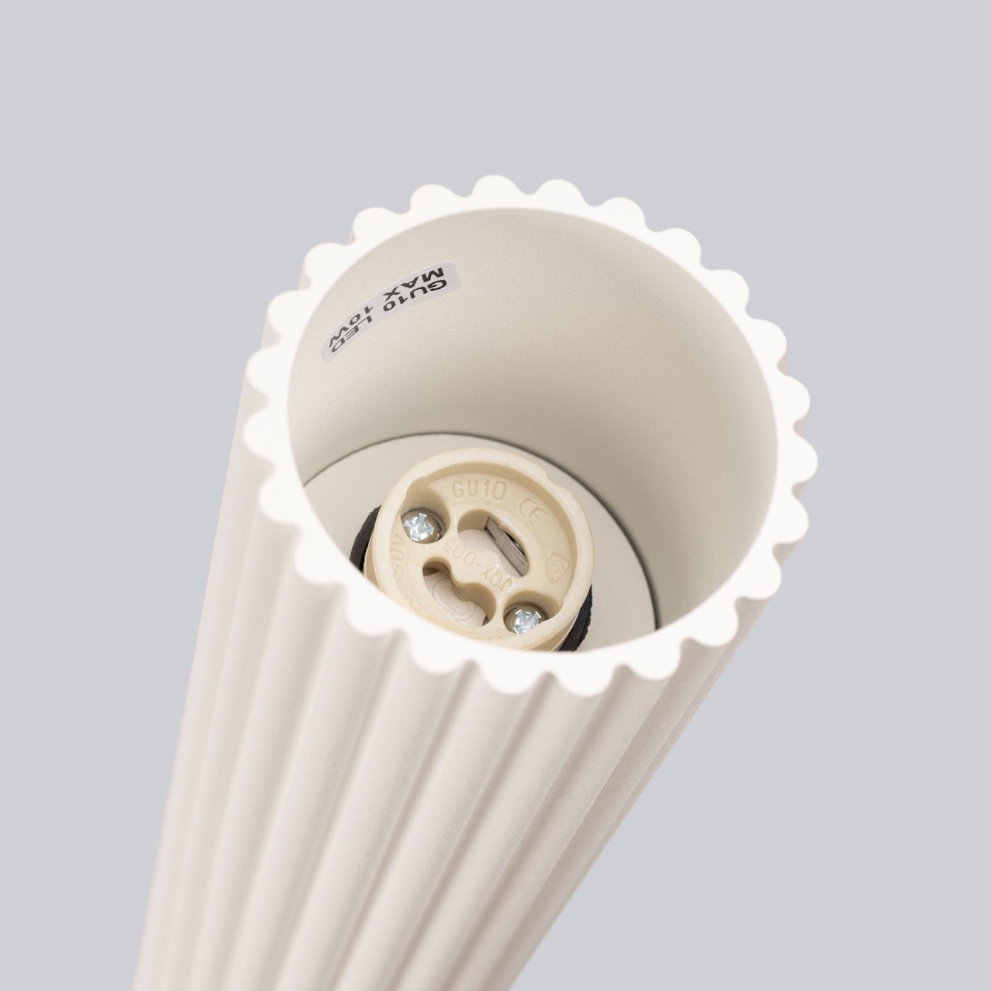Deckenleuchte "KARBON 20" – Deckenleuchte in Beige | Dexity Lichtdesign